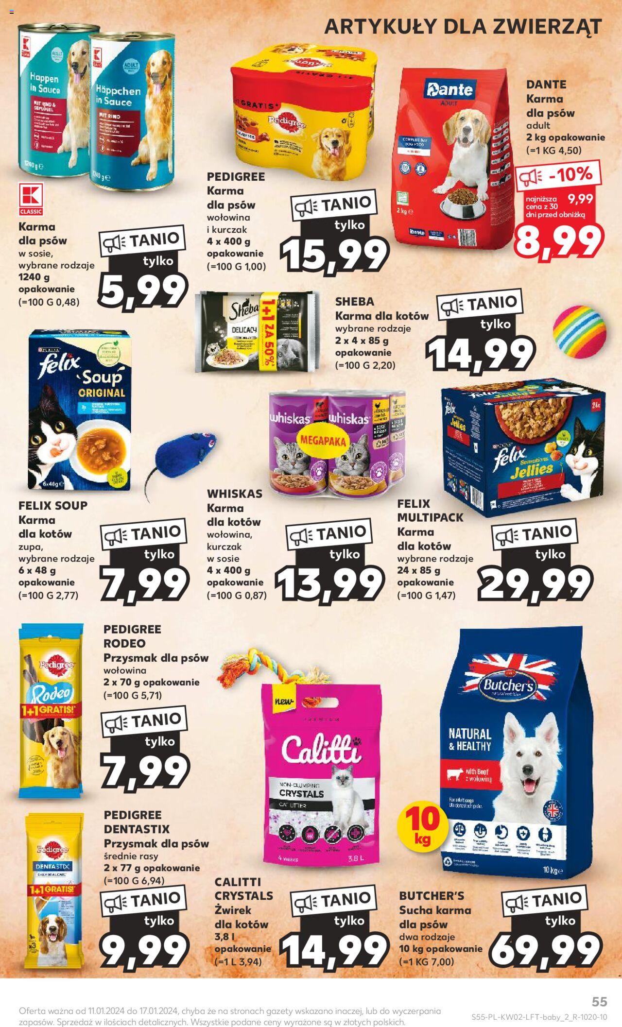 KAUFLAND gazetka ważna od 11.01.2024 do 17.01.2024 strona 54