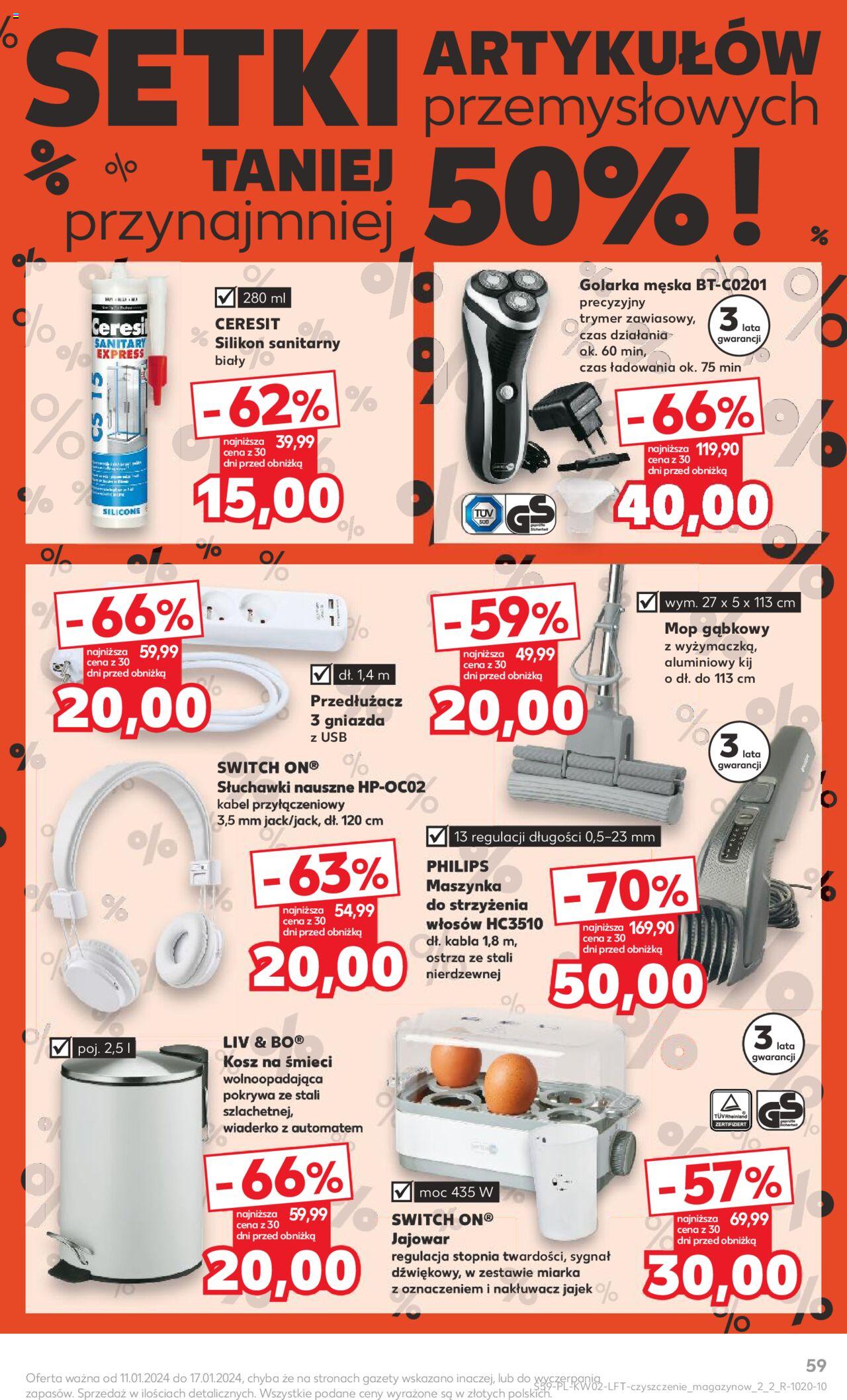 KAUFLAND gazetka ważna od 11.01.2024 do 17.01.2024 strona 58
