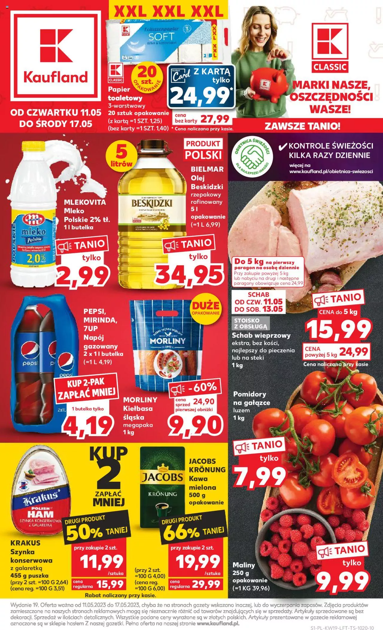KAUFLAND gazetka ważna od  11.05.2023 do 17.05.2023 strona 1
