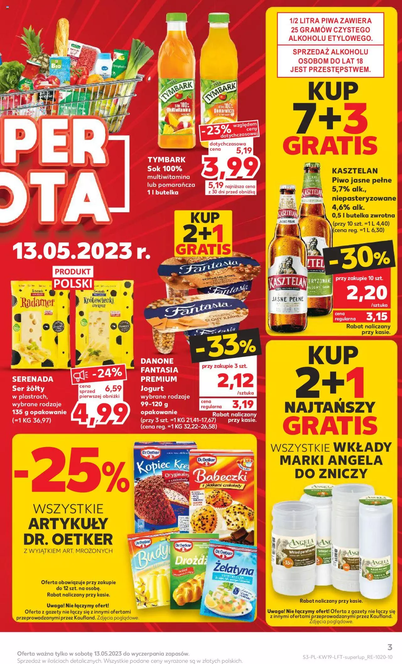 KAUFLAND gazetka ważna od  11.05.2023 do 17.05.2023 strona 3
