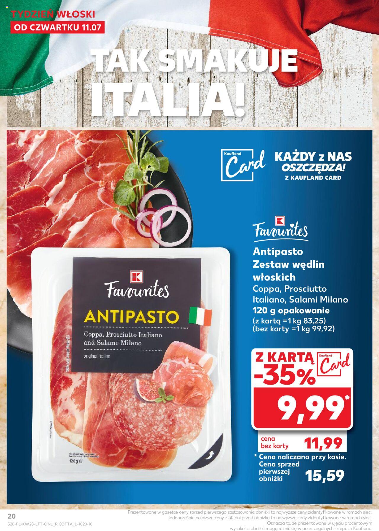 KAUFLAND gazetka ważna od 11.07.2024 do 17.07.2024 strona 20