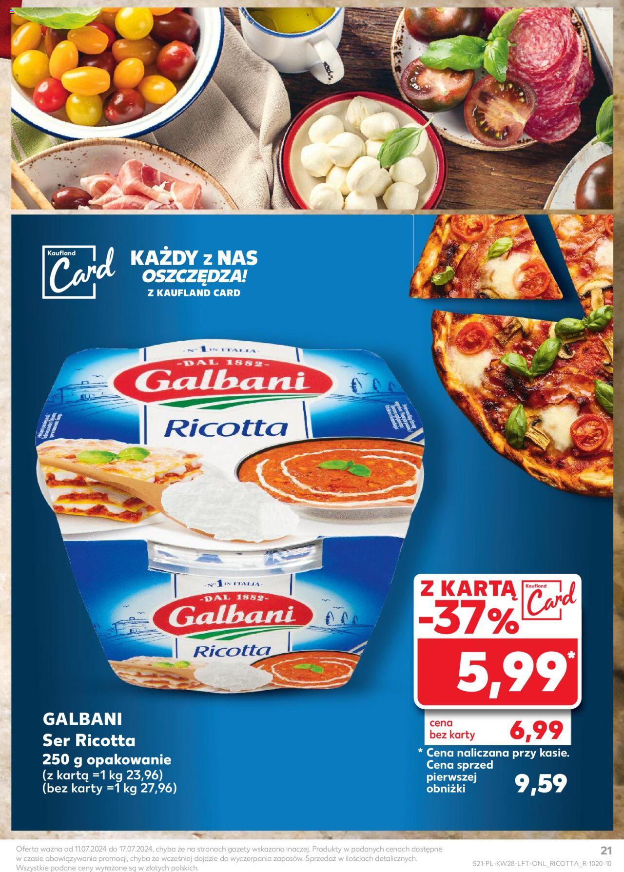 KAUFLAND gazetka ważna od 11.07.2024 do 17.07.2024 strona 21