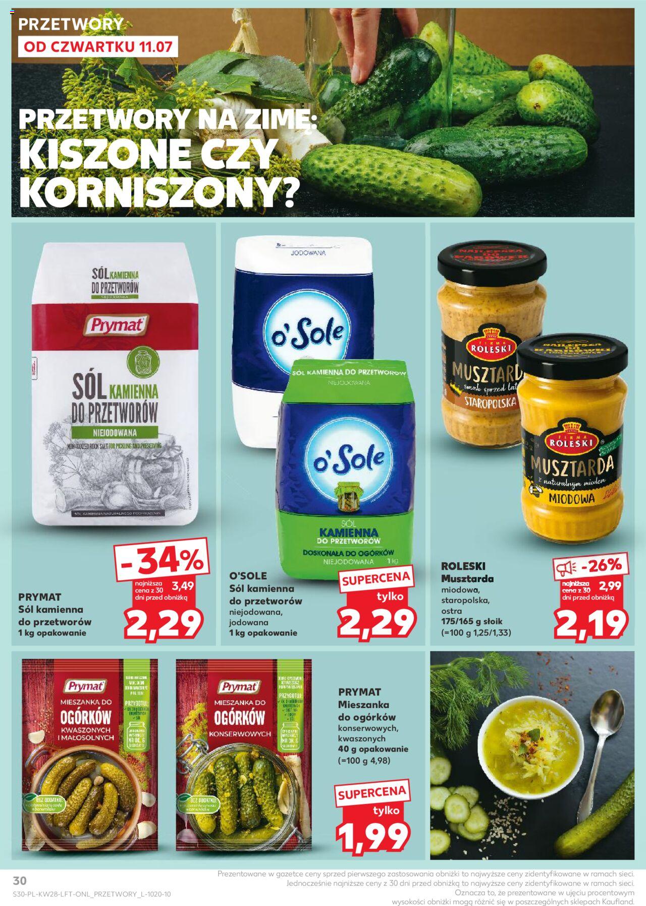 KAUFLAND gazetka ważna od 11.07.2024 do 17.07.2024 strona 30