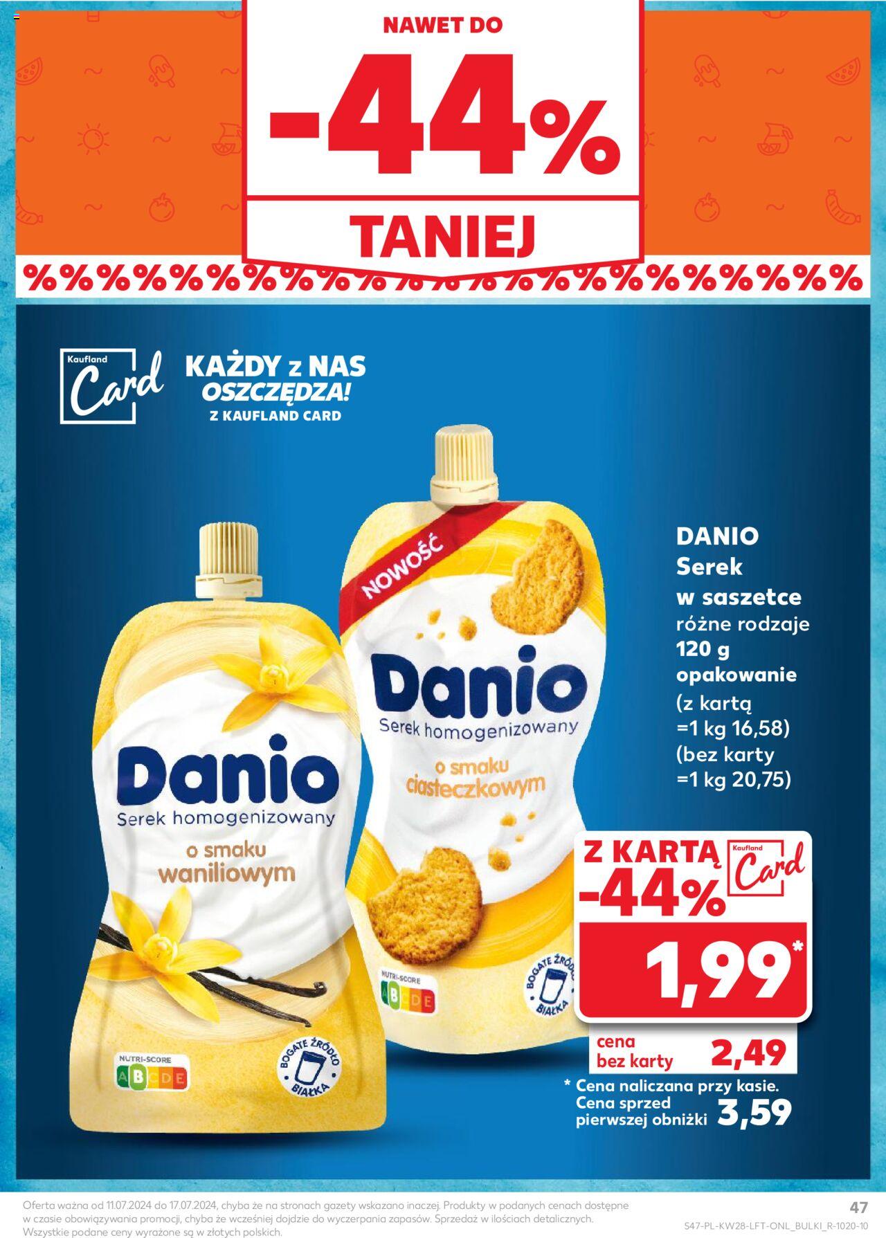 KAUFLAND gazetka ważna od 11.07.2024 do 17.07.2024 strona 47