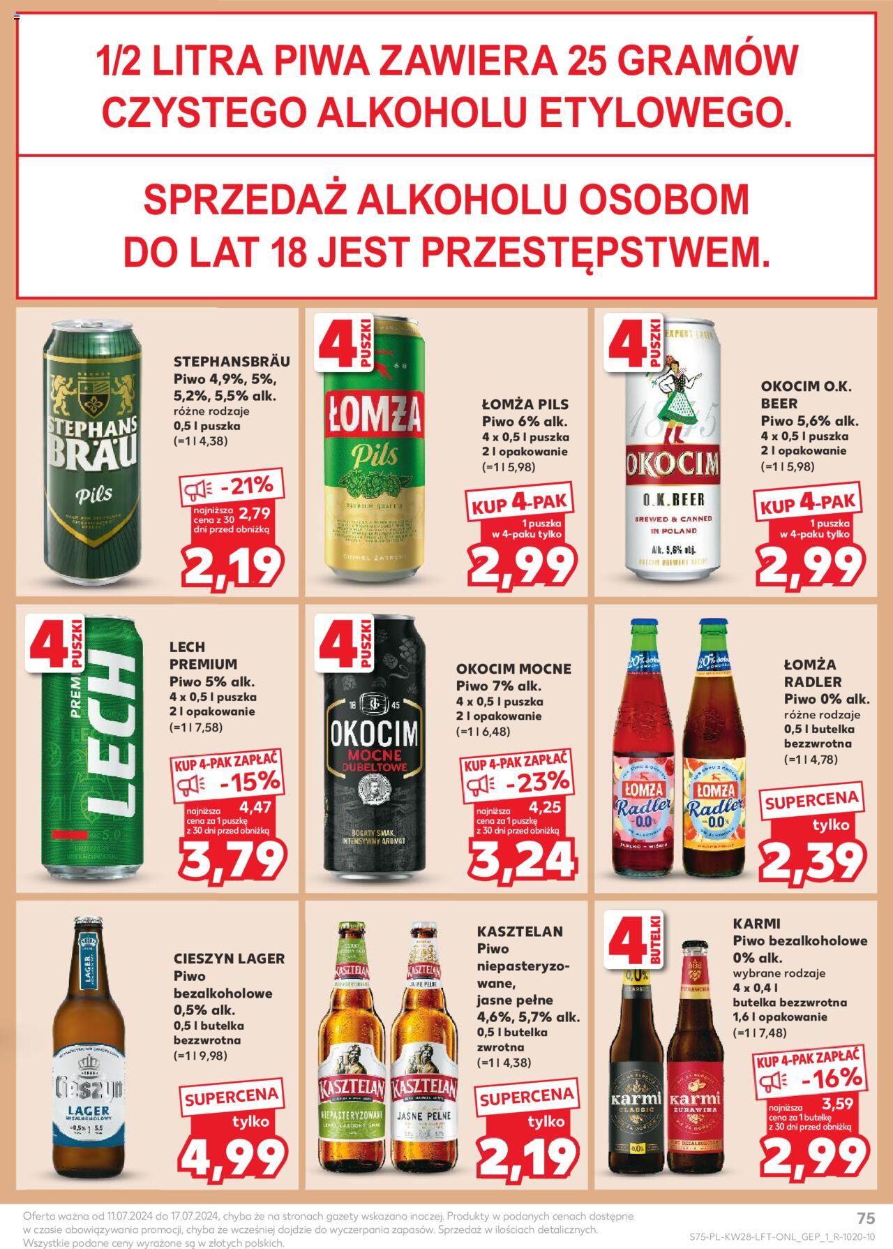 KAUFLAND gazetka ważna od 11.07.2024 do 17.07.2024 strona 74