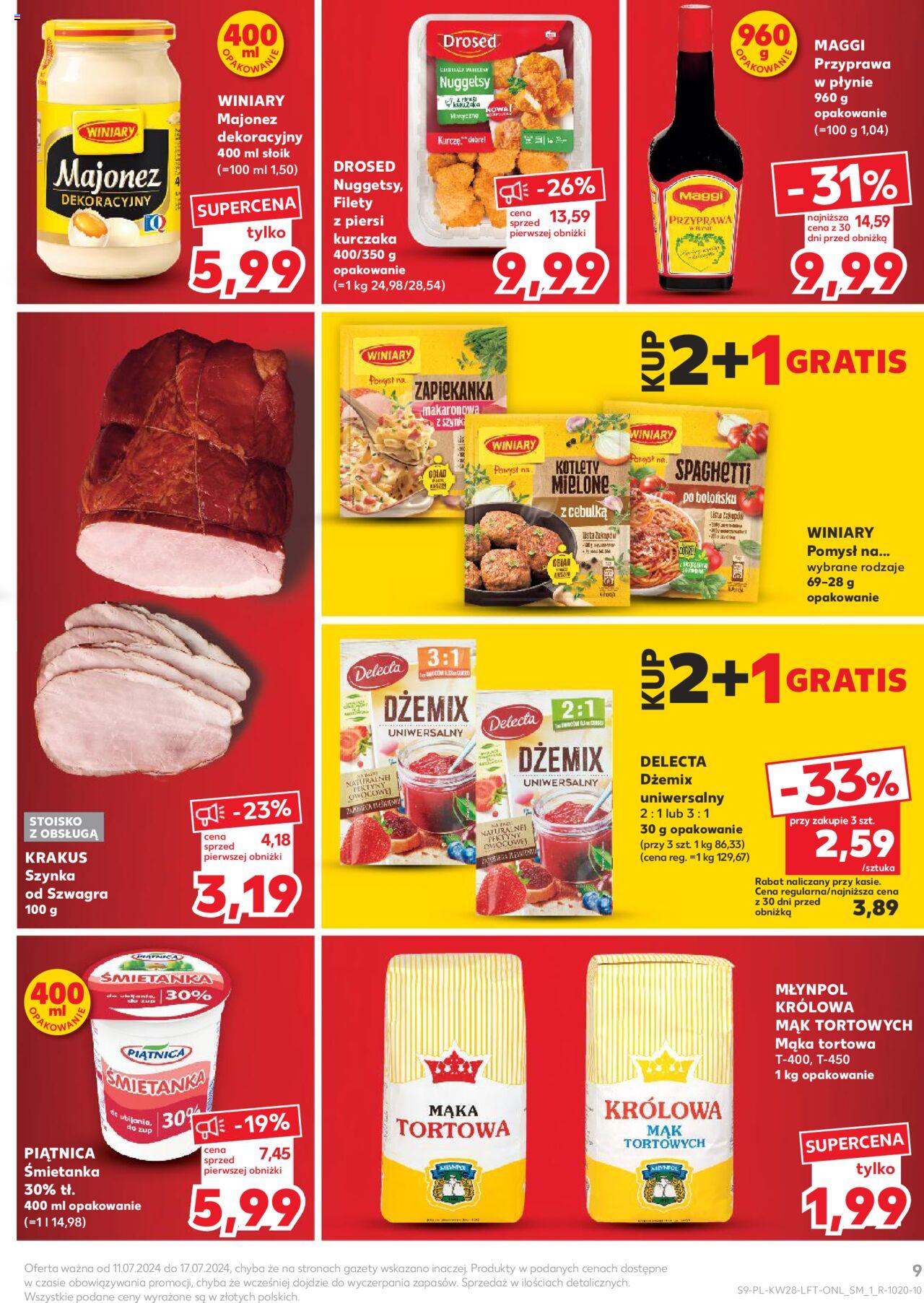 KAUFLAND gazetka ważna od 11.07.2024 do 17.07.2024 strona 9