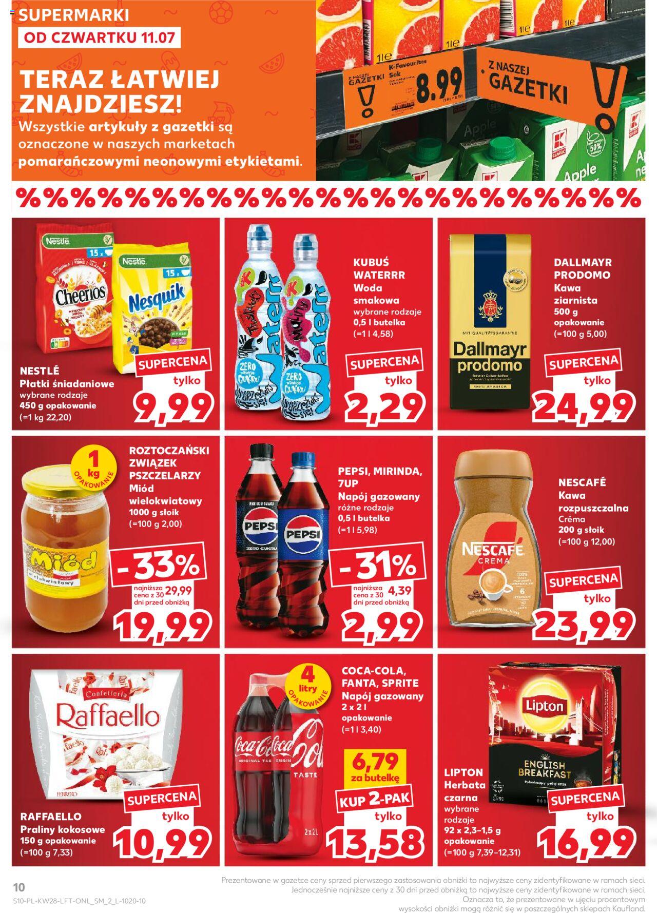 KAUFLAND gazetka ważna od 11.07.2024 do 17.07.2024 strona 10