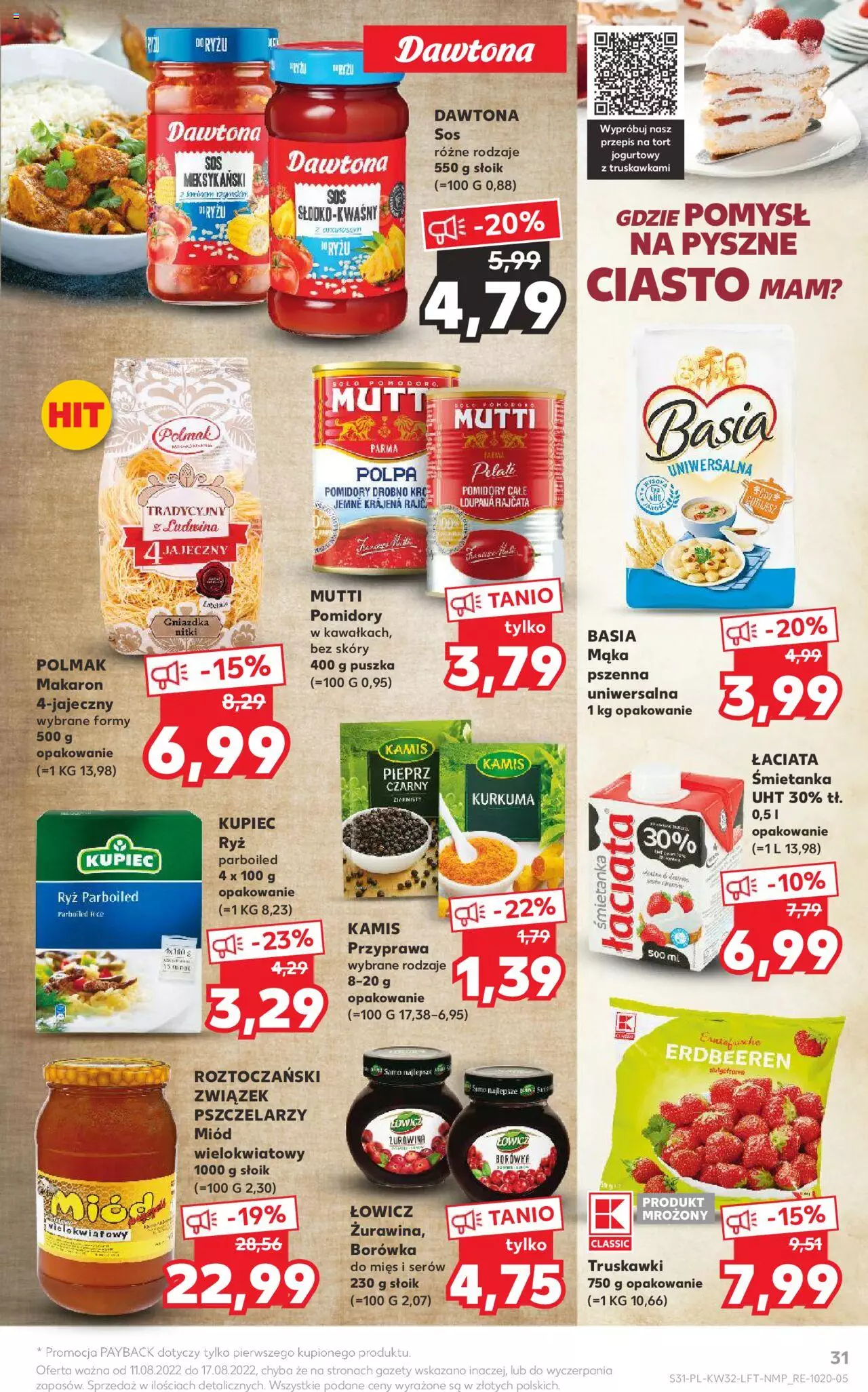 Kaufland gazetka ważna od 11.08.2022 do 17.08.2022 strona 30