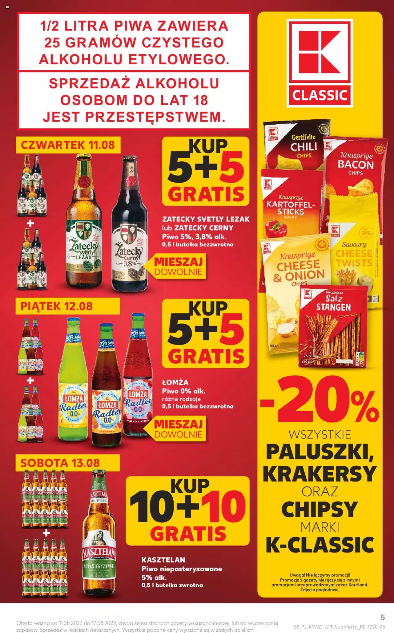 Kaufland gazetka ważna od 11.08.2022 do 17.08.2022 strona 5