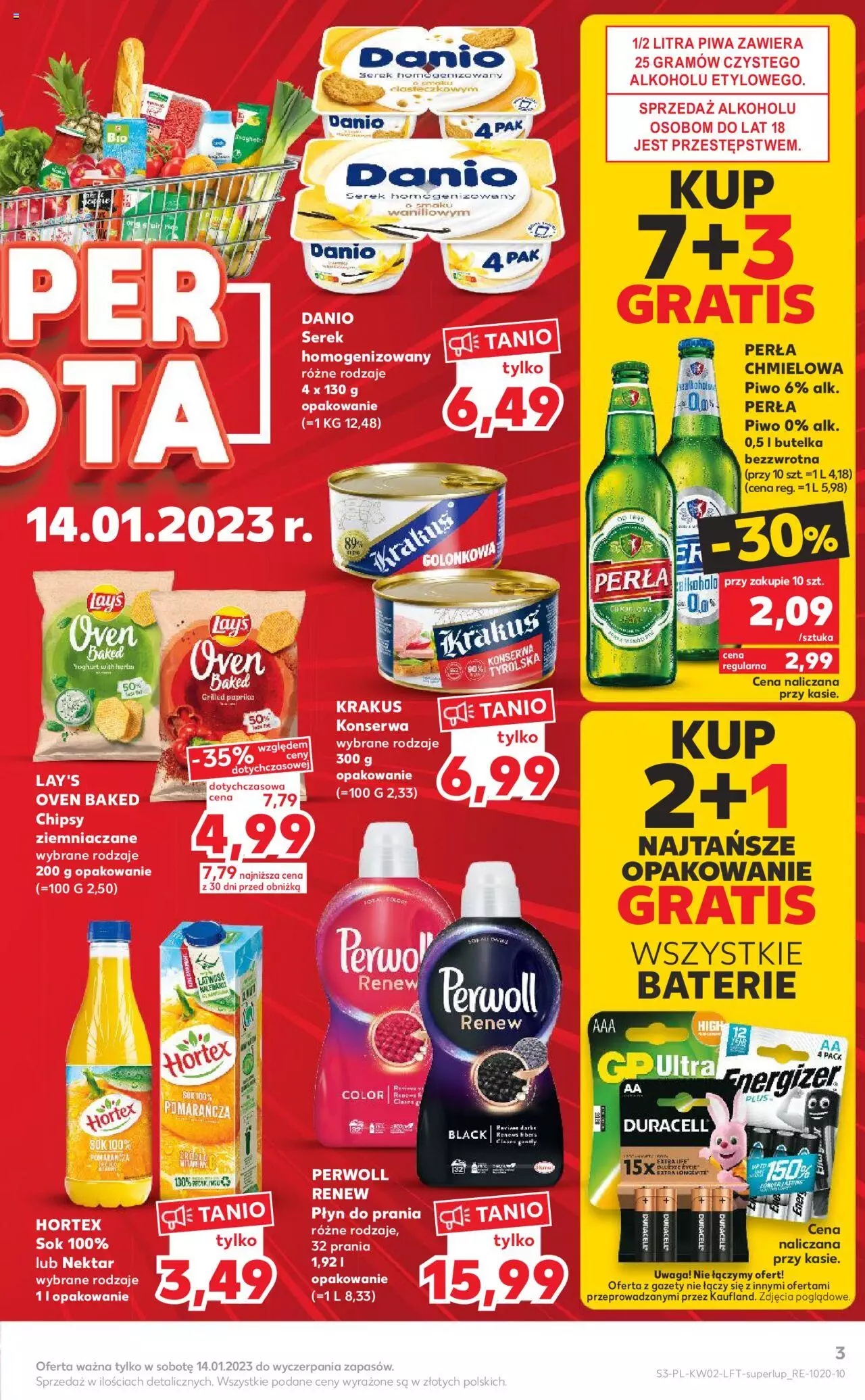 KAUFLAND gazetka ważna od  12.01.2023 do 18.01.2023 strona 3