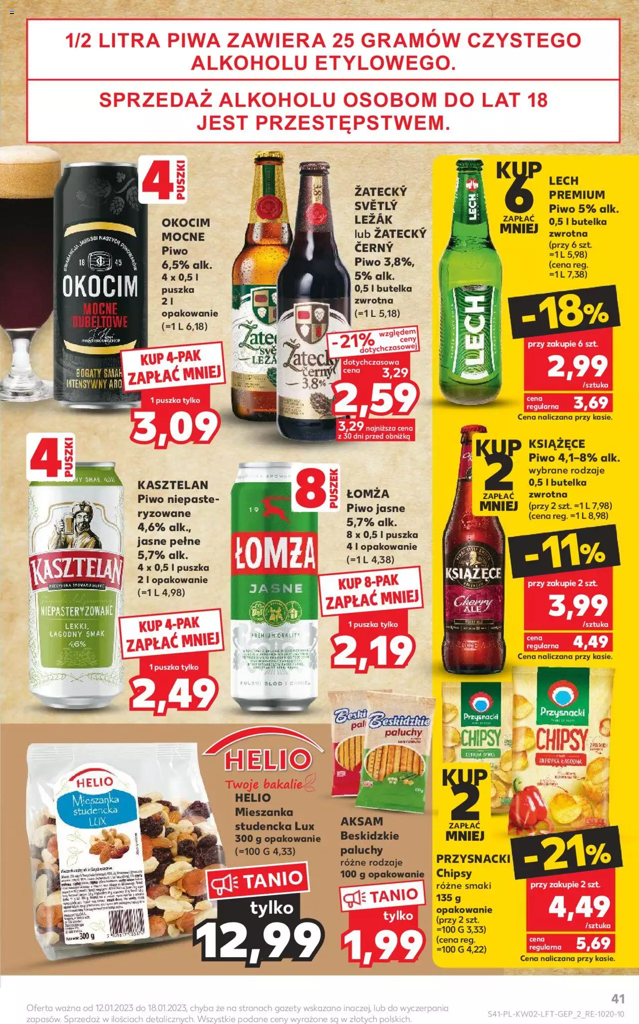KAUFLAND gazetka ważna od  12.01.2023 do 18.01.2023 strona 41