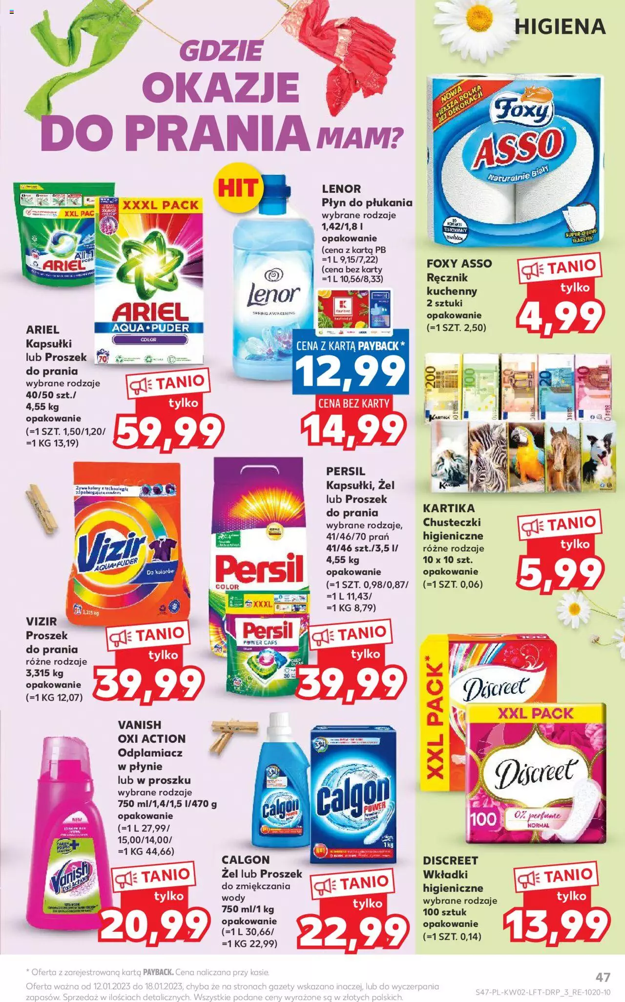 KAUFLAND gazetka ważna od  12.01.2023 do 18.01.2023 strona 47