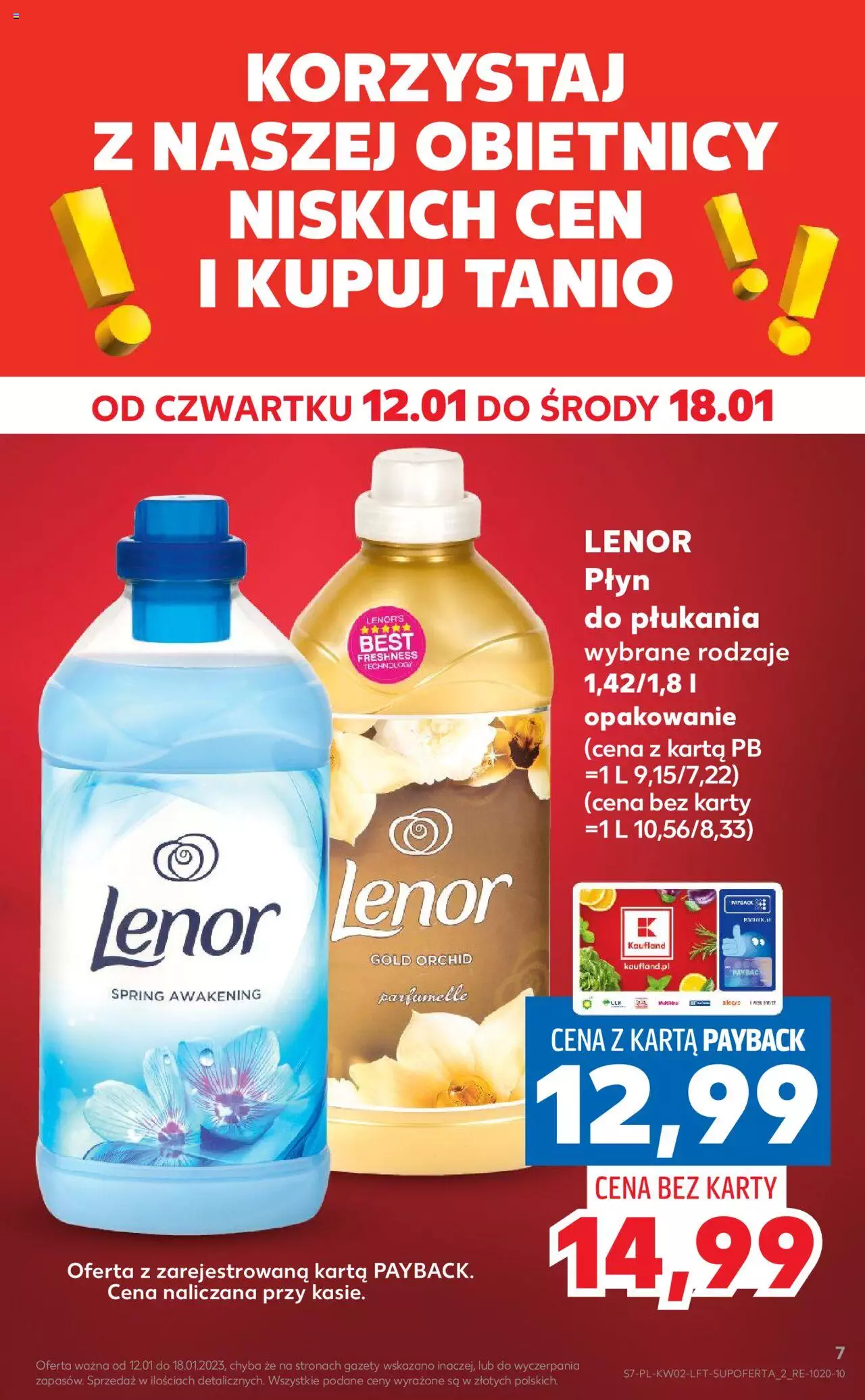 KAUFLAND gazetka ważna od  12.01.2023 do 18.01.2023 strona 7