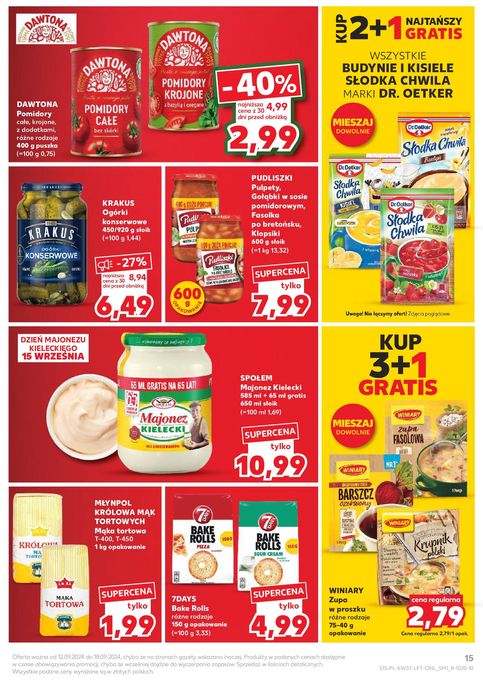 KAUFLAND gazetka ważna od 12.09.2024 do 18.09.2024 strona 15