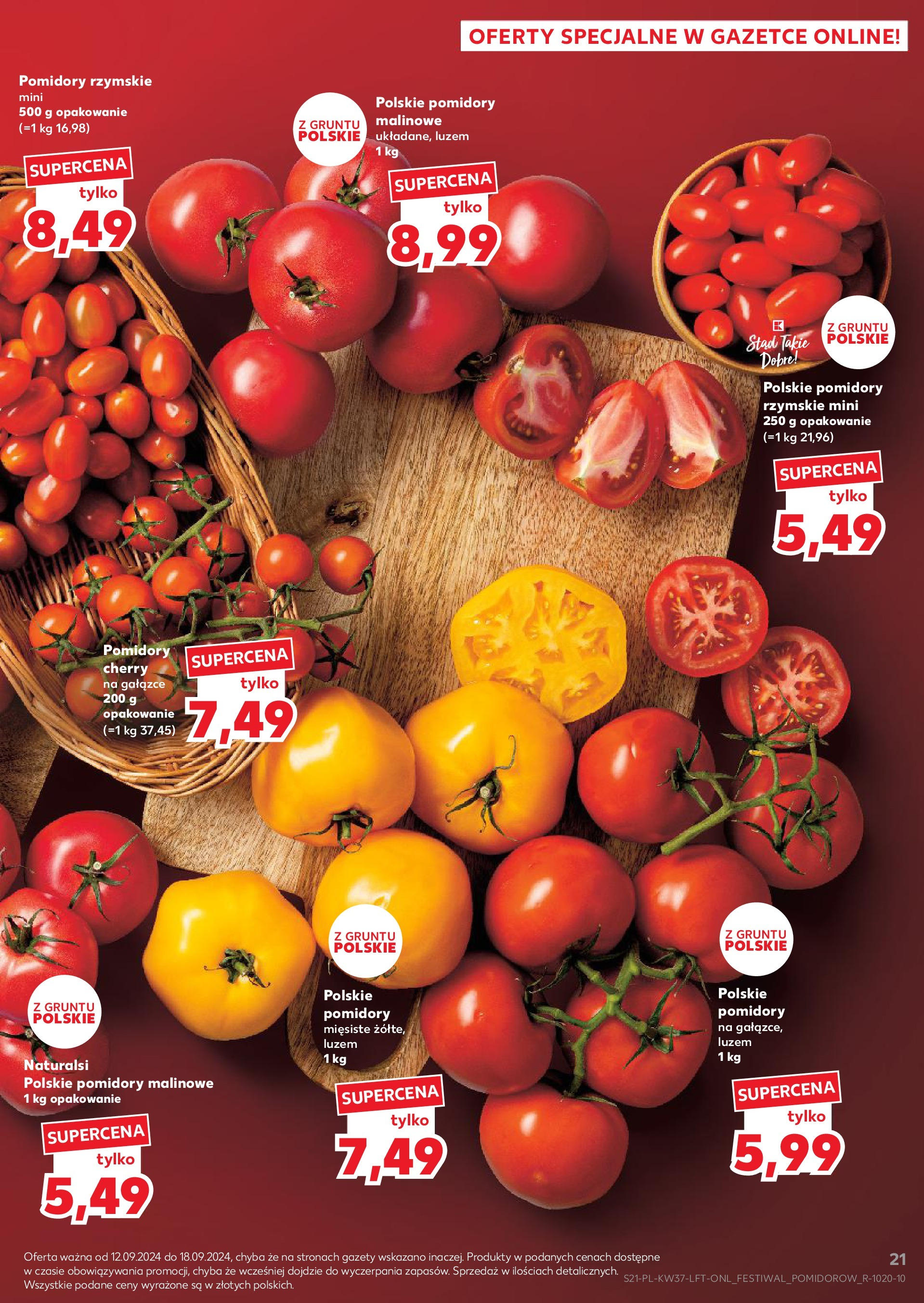 KAUFLAND gazetka ważna od 12.09.2024 do 18.09.2024 strona 21