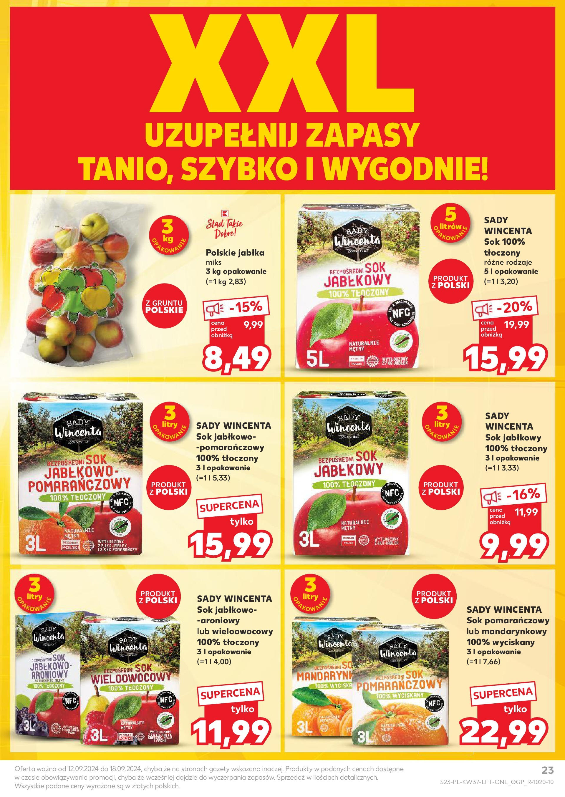 KAUFLAND gazetka ważna od 12.09.2024 do 18.09.2024 strona 23
