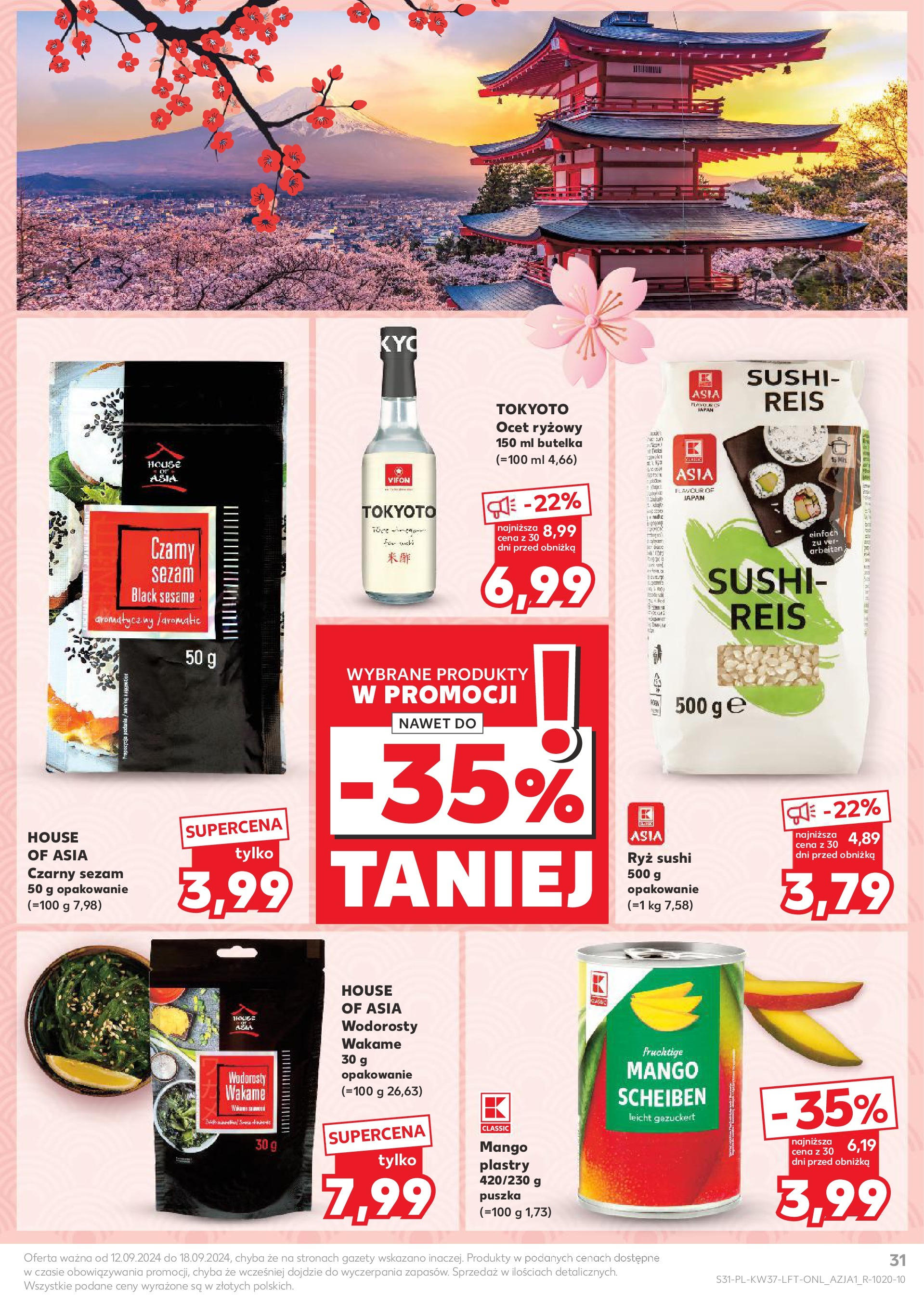 KAUFLAND gazetka ważna od 12.09.2024 do 18.09.2024 strona 31