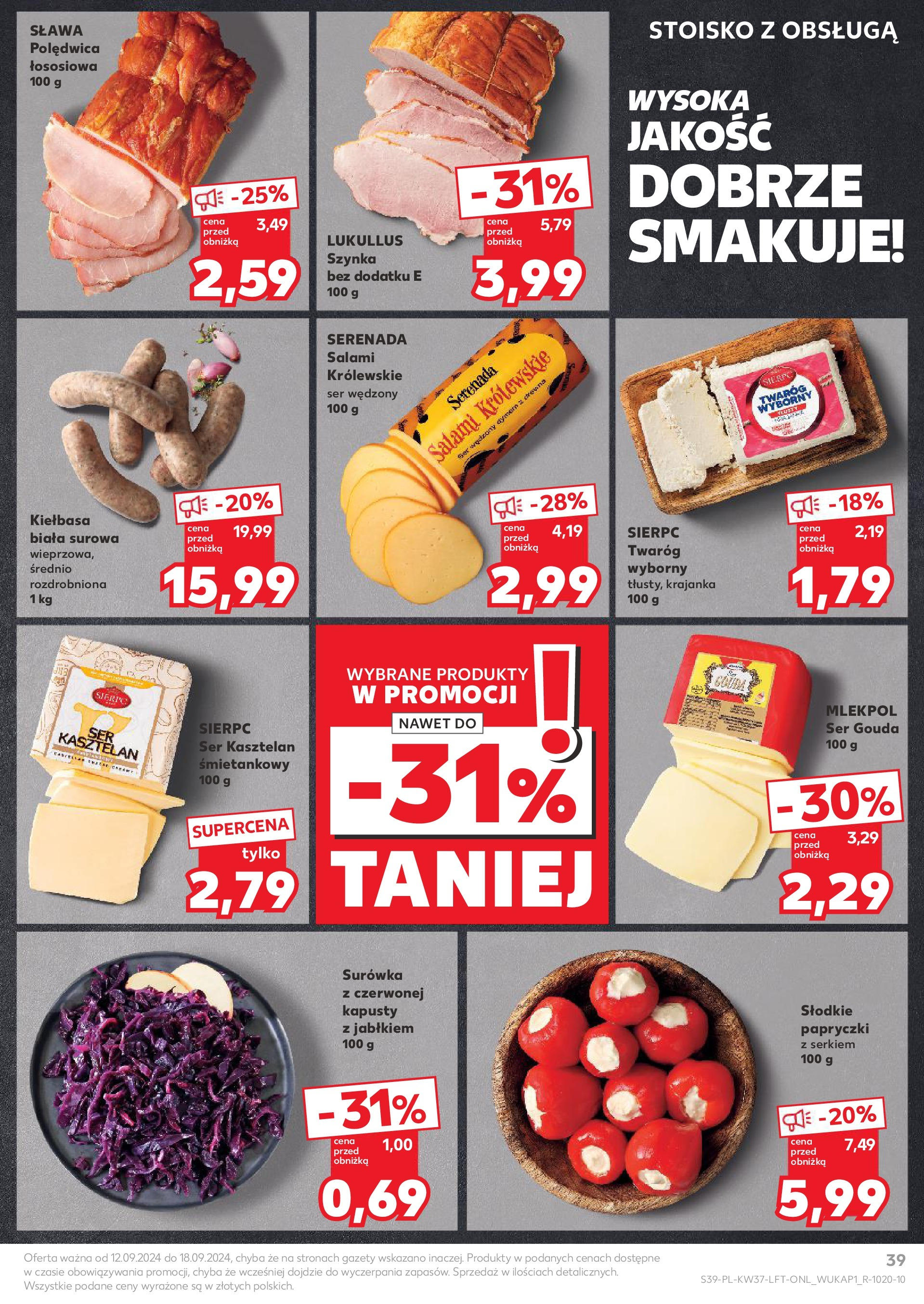 KAUFLAND gazetka ważna od 12.09.2024 do 18.09.2024 strona 39