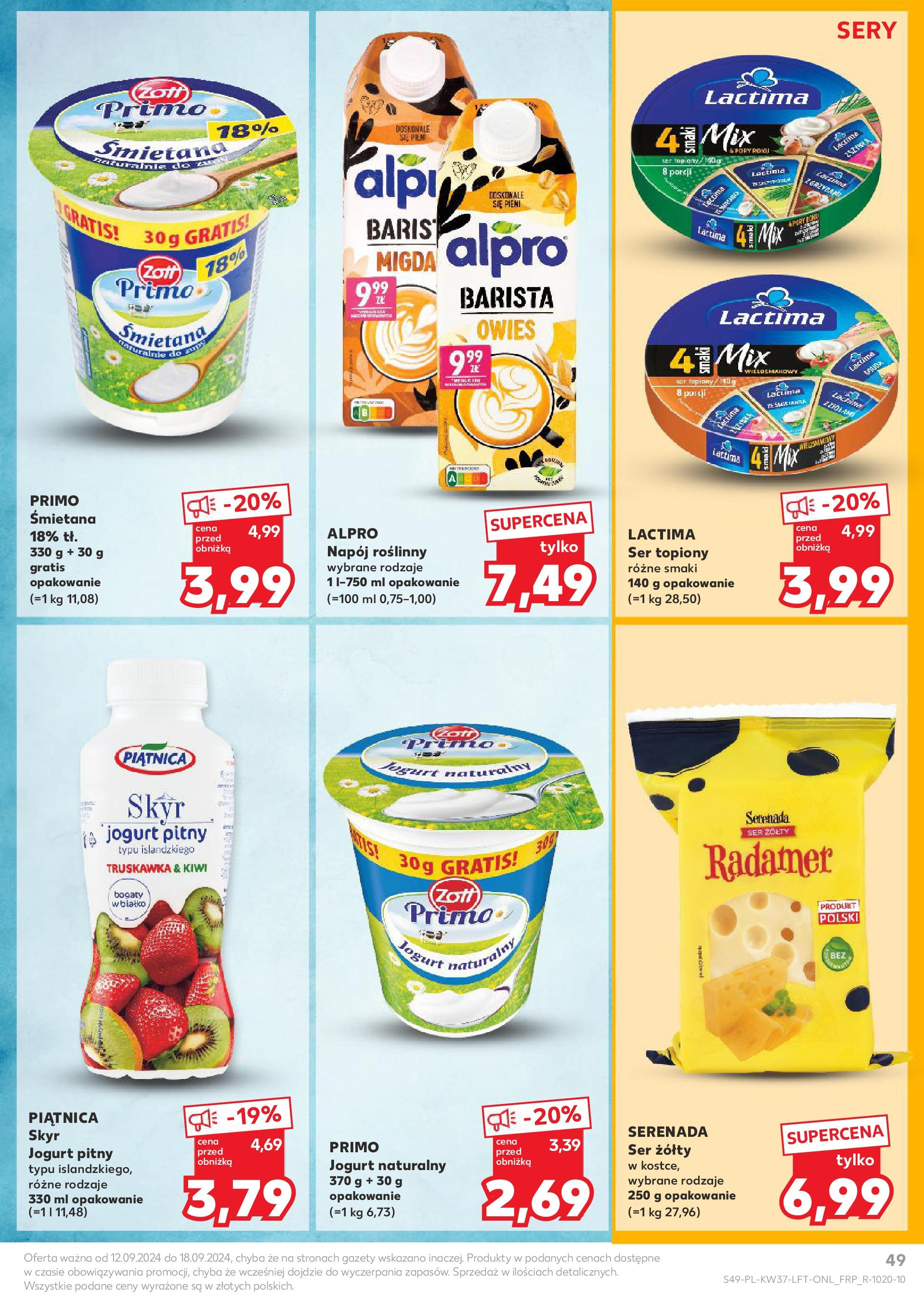 KAUFLAND gazetka ważna od 12.09.2024 do 18.09.2024 strona 49
