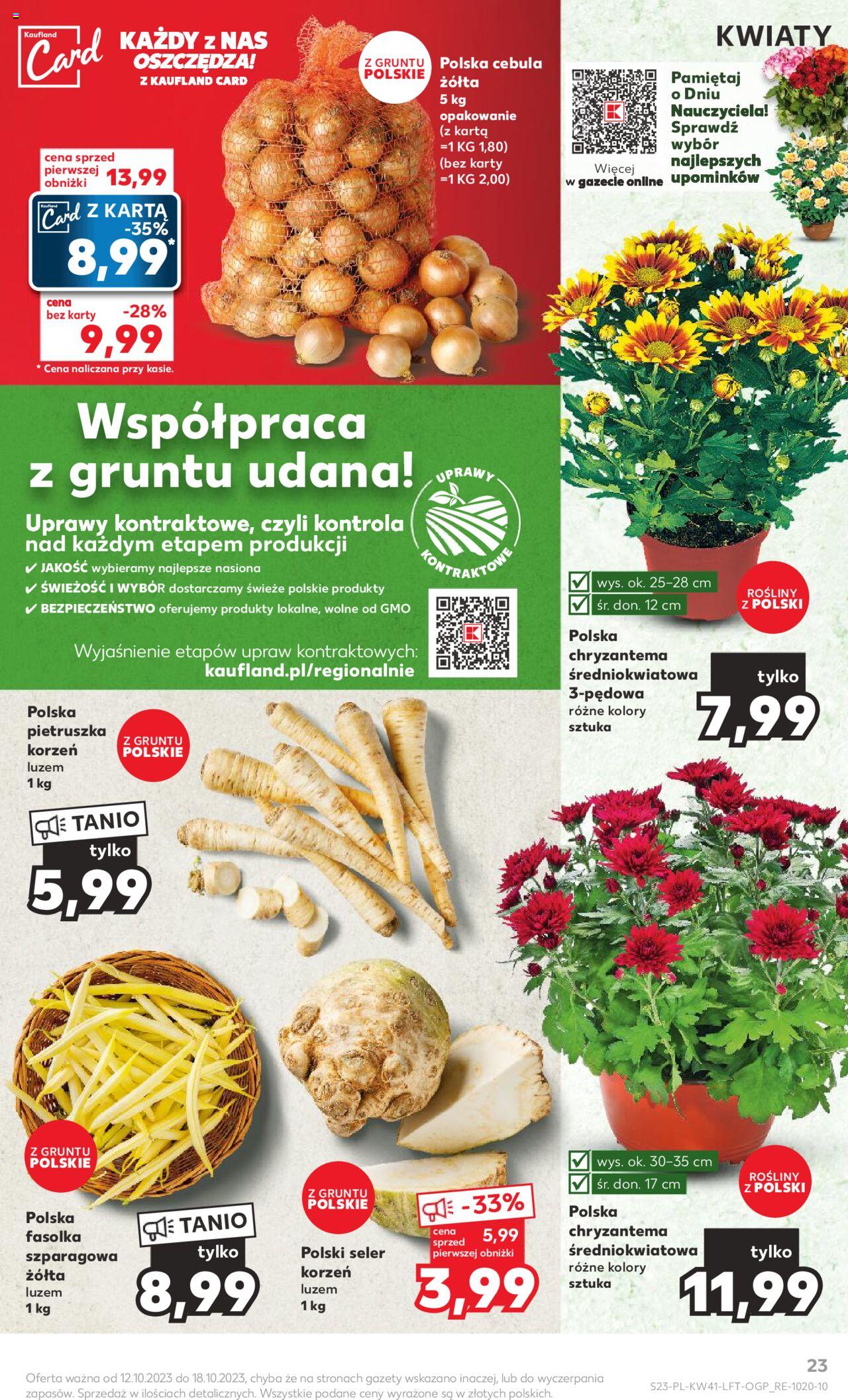KAUFLAND gazetka ważna od 12.10.2023 do 18.10.2023 strona 21