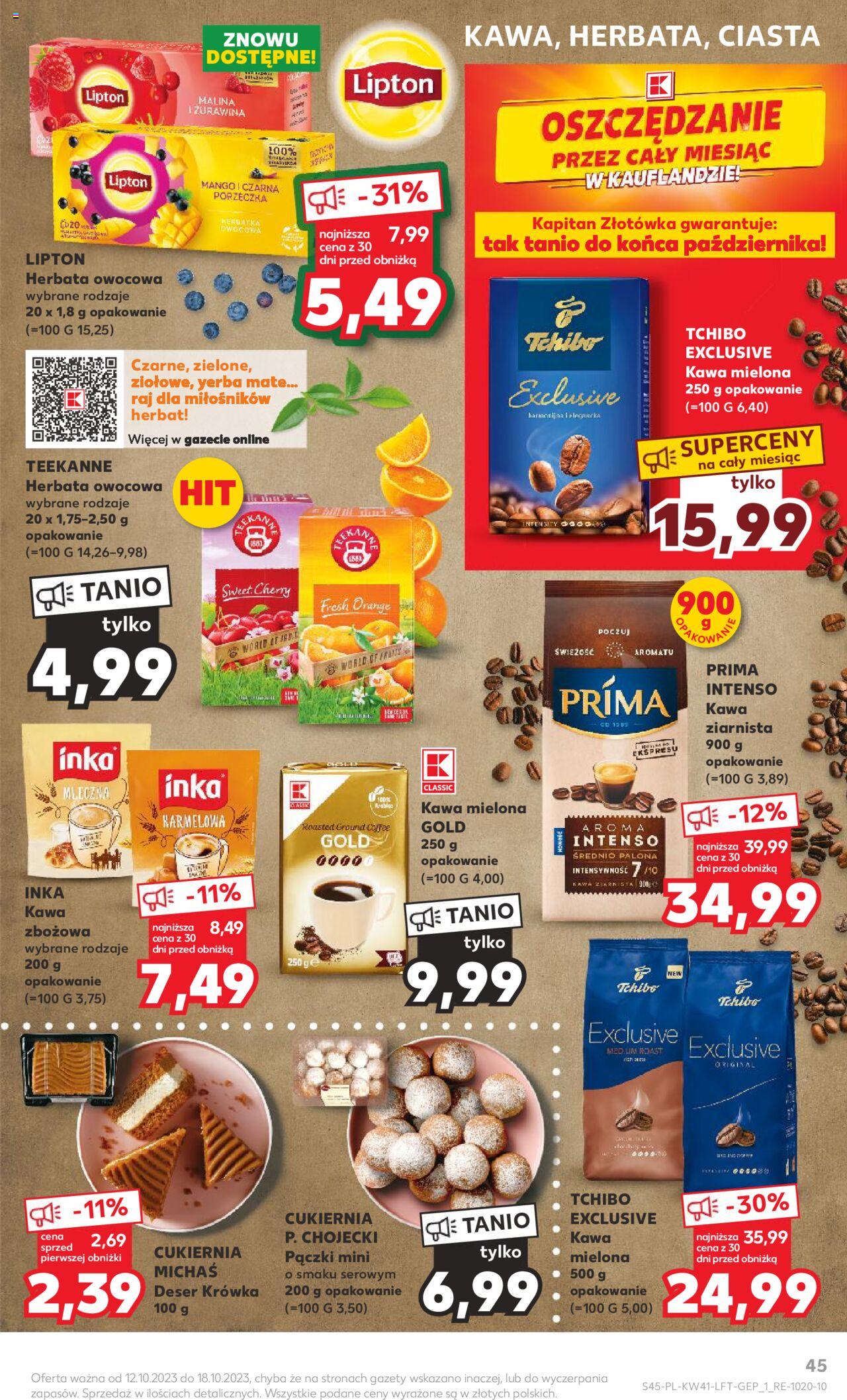 KAUFLAND gazetka ważna od 12.10.2023 do 18.10.2023 strona 43