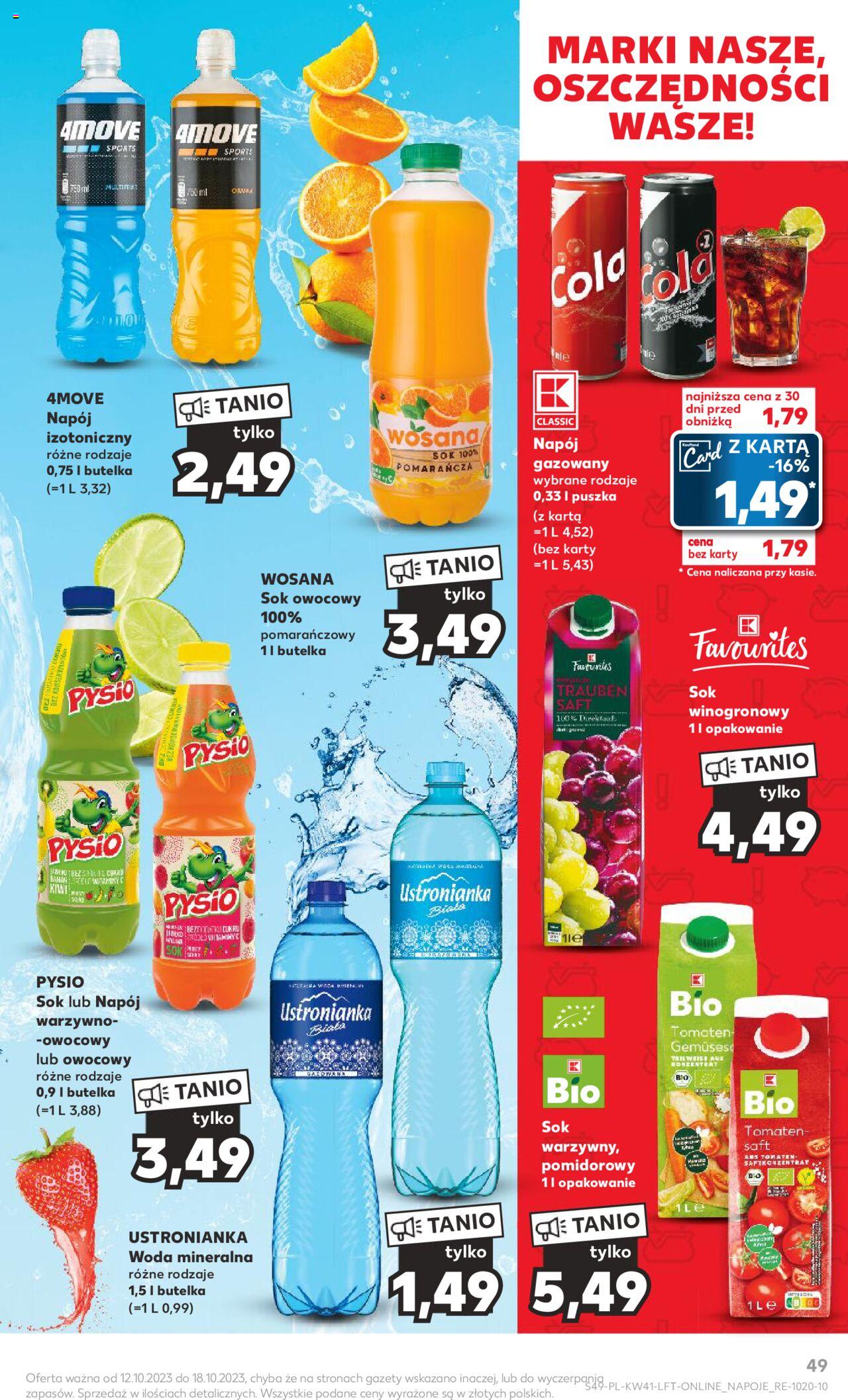 KAUFLAND gazetka ważna od 12.10.2023 do 18.10.2023 strona 47
