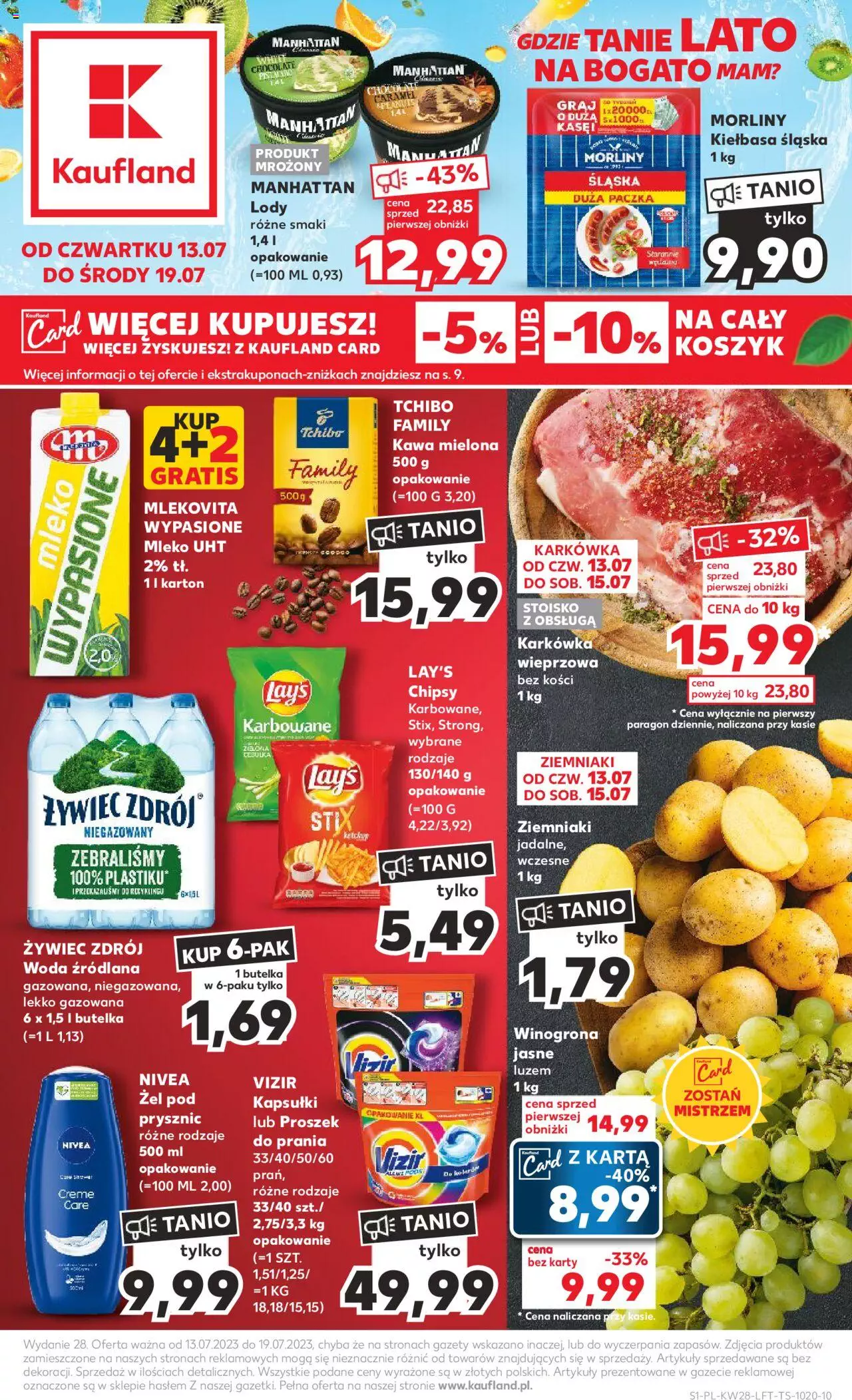 KAUFLAND gazetka ważna od 13.07.2023 do 19.07.2023 strona 1