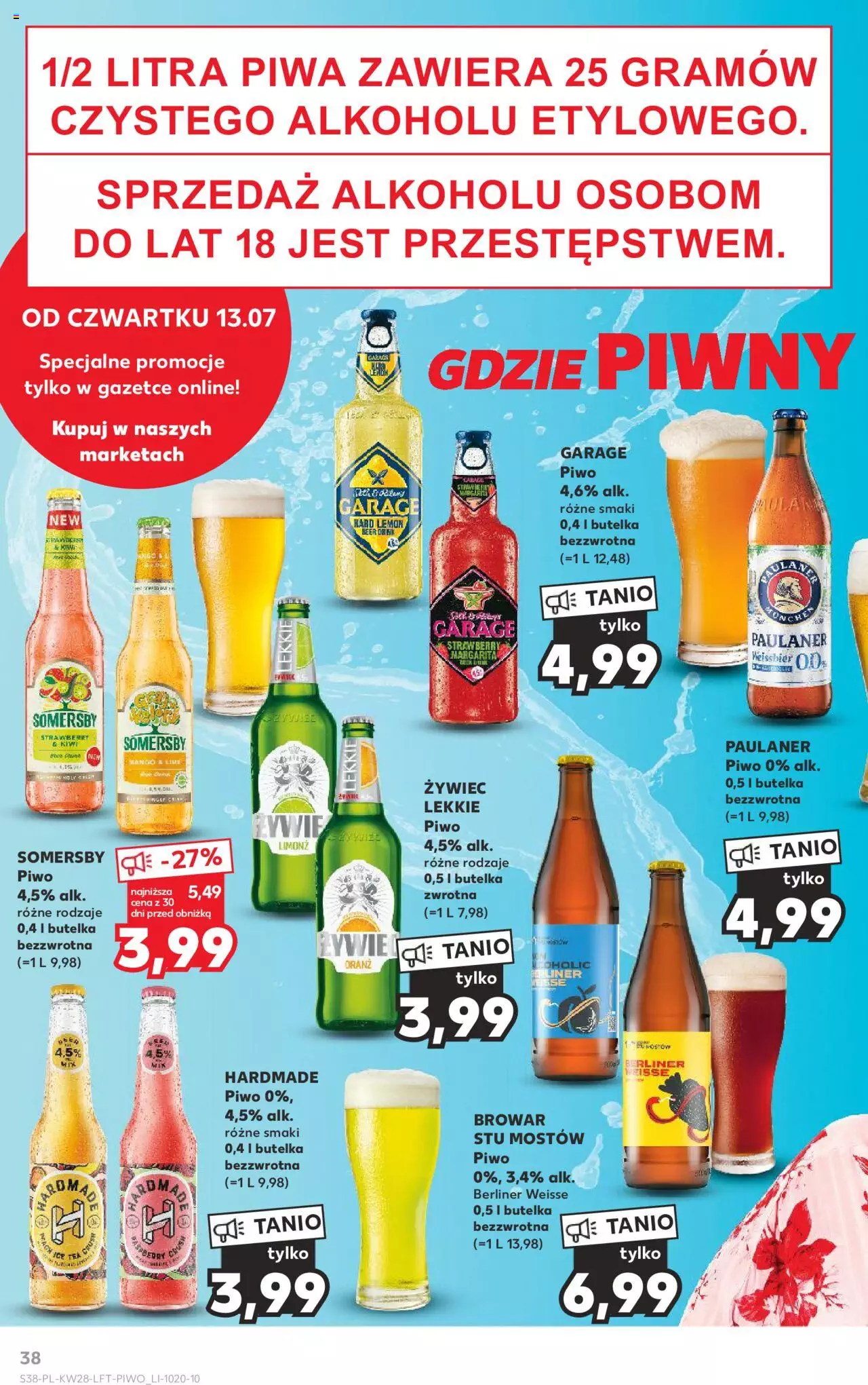 KAUFLAND gazetka ważna od 13.07.2023 do 19.07.2023 strona 38