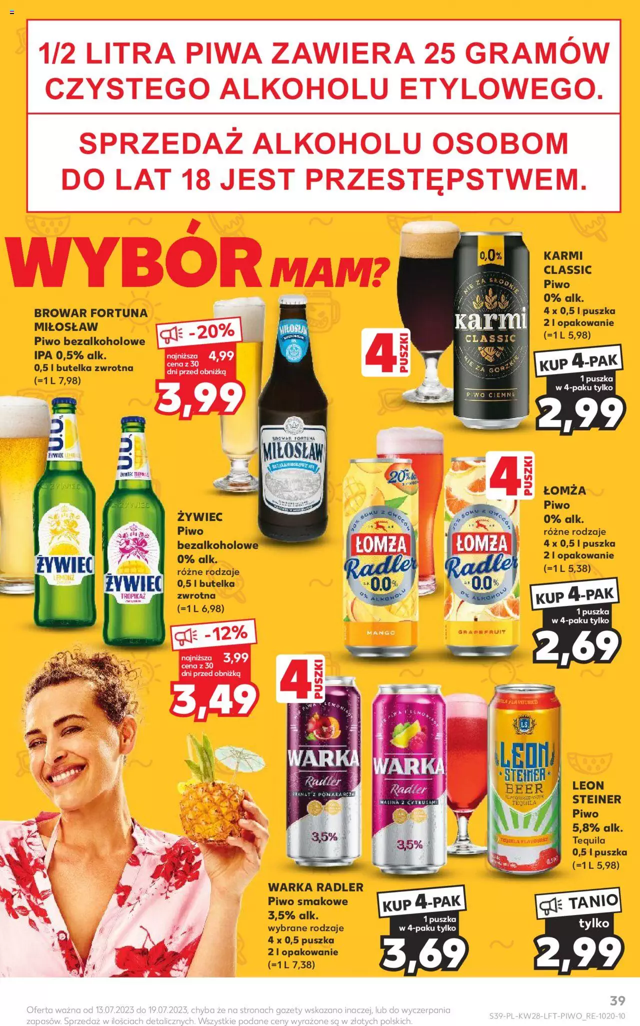 KAUFLAND gazetka ważna od 13.07.2023 do 19.07.2023 strona 39