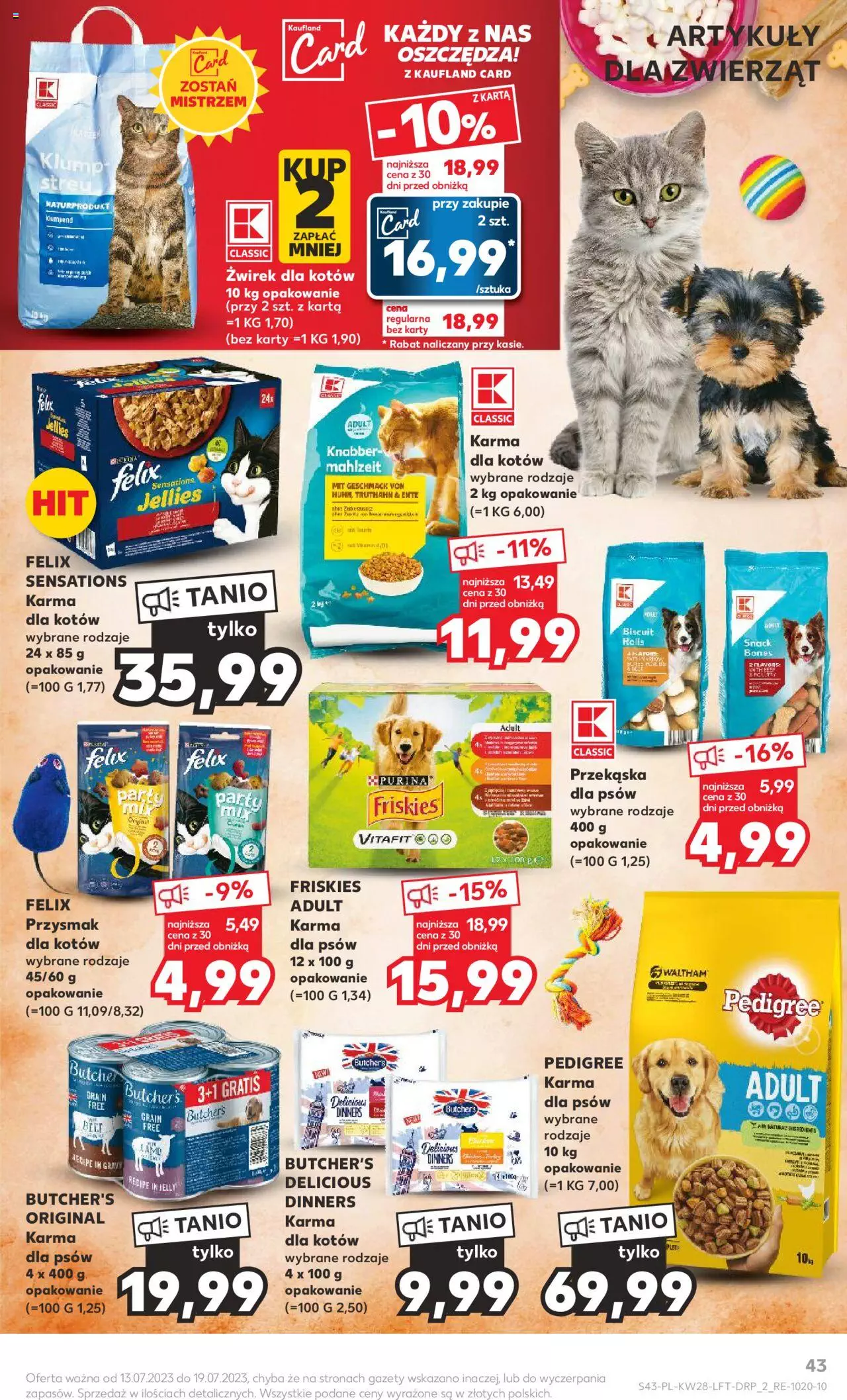 KAUFLAND gazetka ważna od 13.07.2023 do 19.07.2023 strona 43