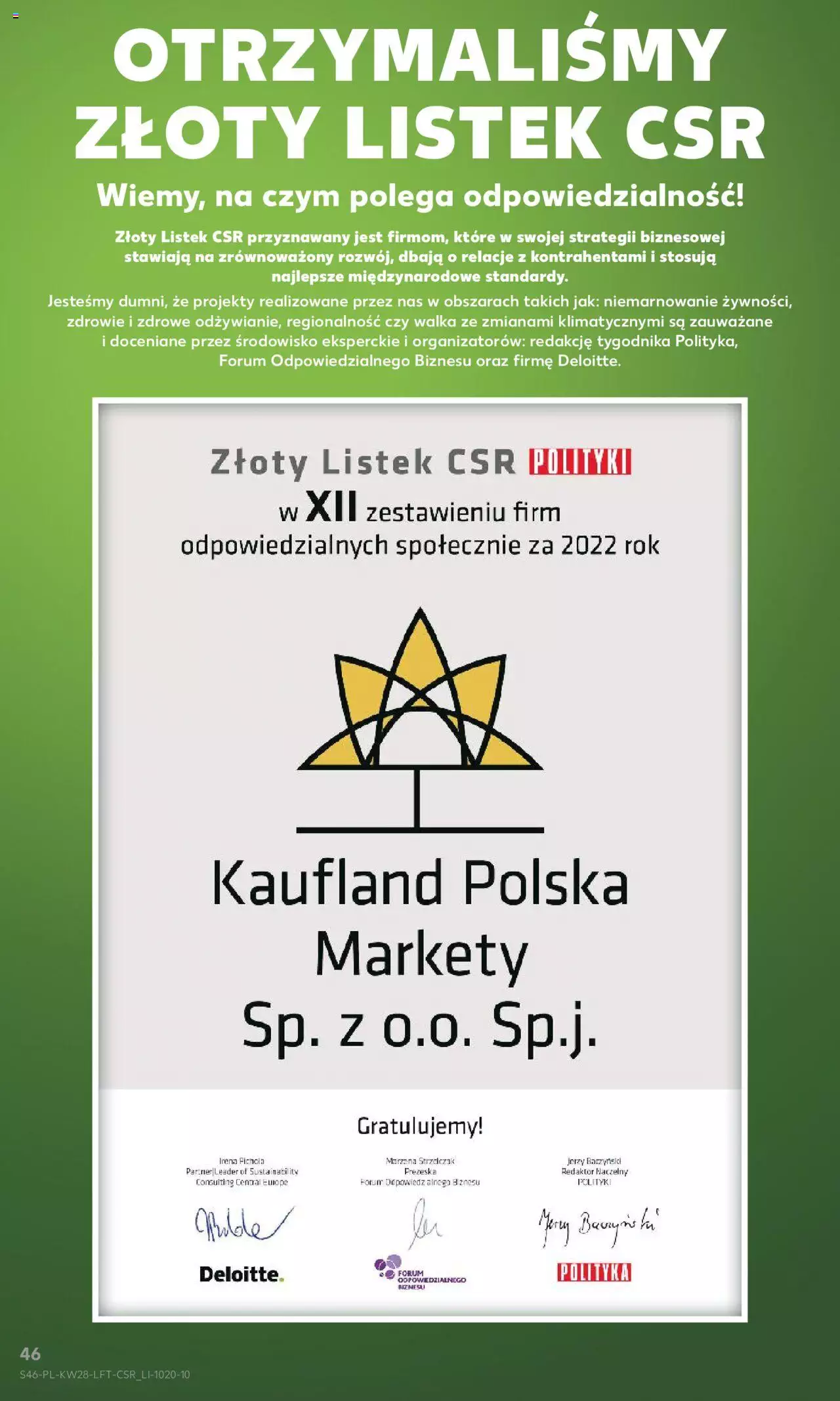 KAUFLAND gazetka ważna od 13.07.2023 do 19.07.2023 strona 46