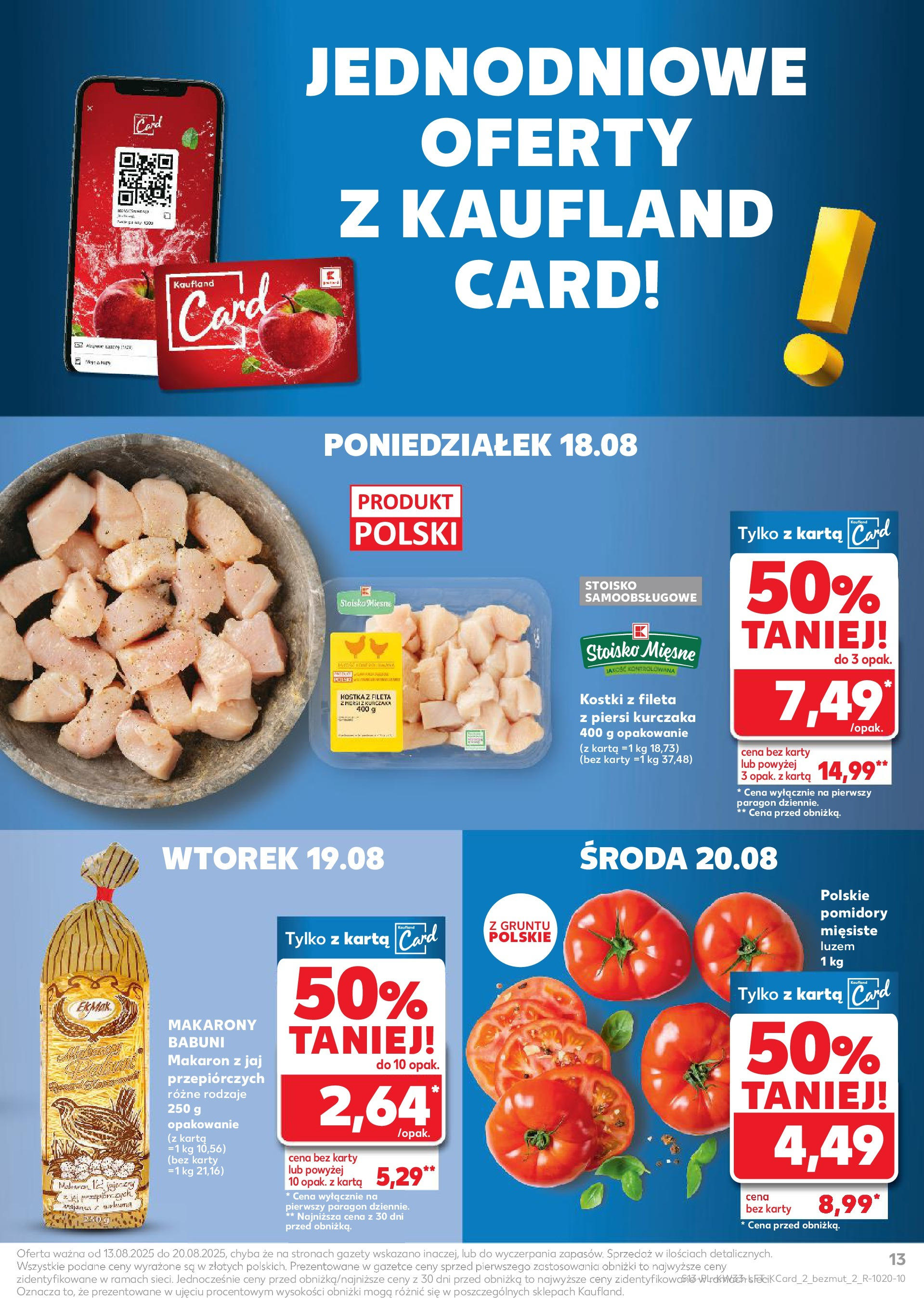 KAUFLAND gazetka ważna od 13.08.2025 do 20.08.2025 strona 13