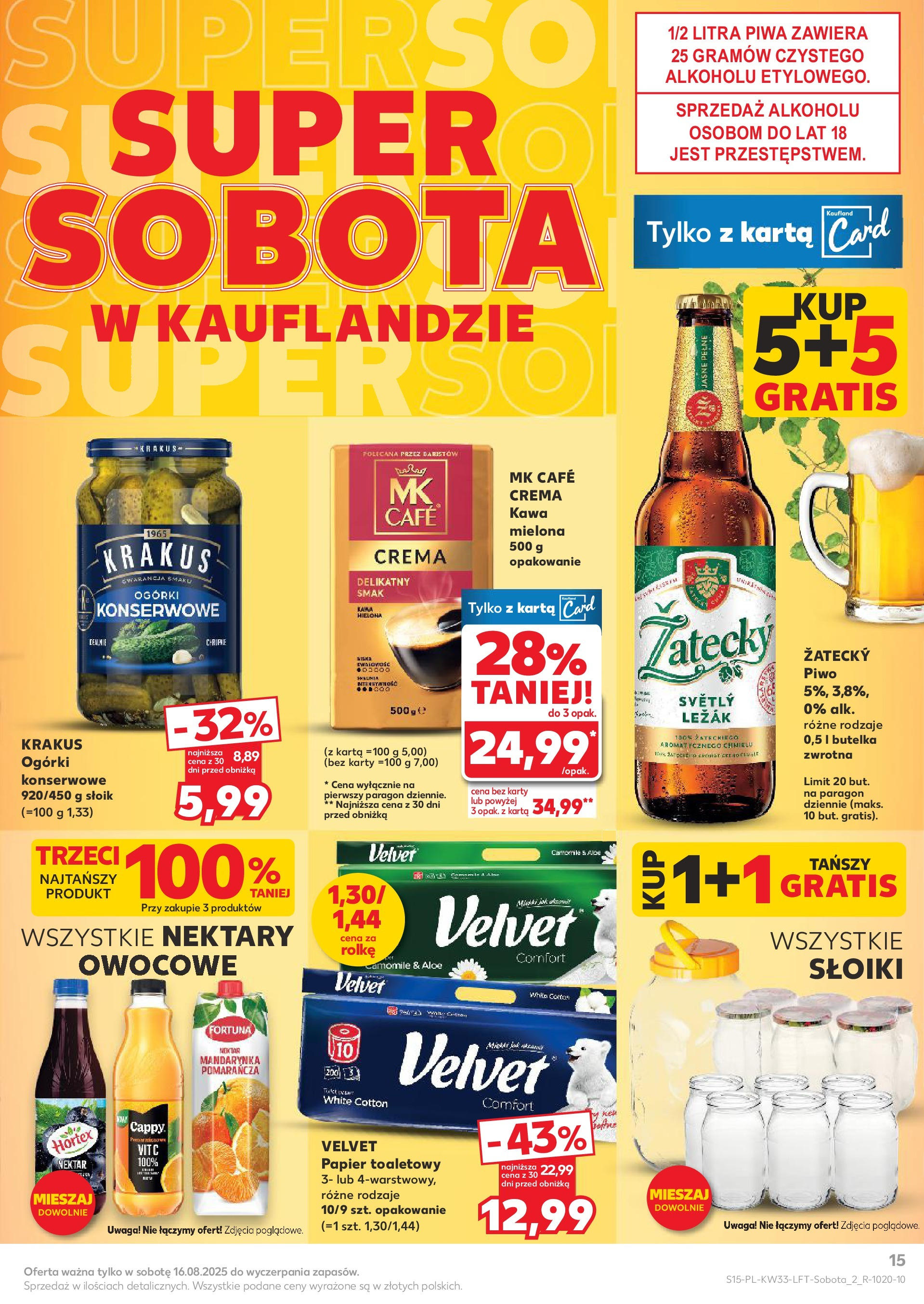 KAUFLAND gazetka ważna od 13.08.2025 do 20.08.2025 strona 15