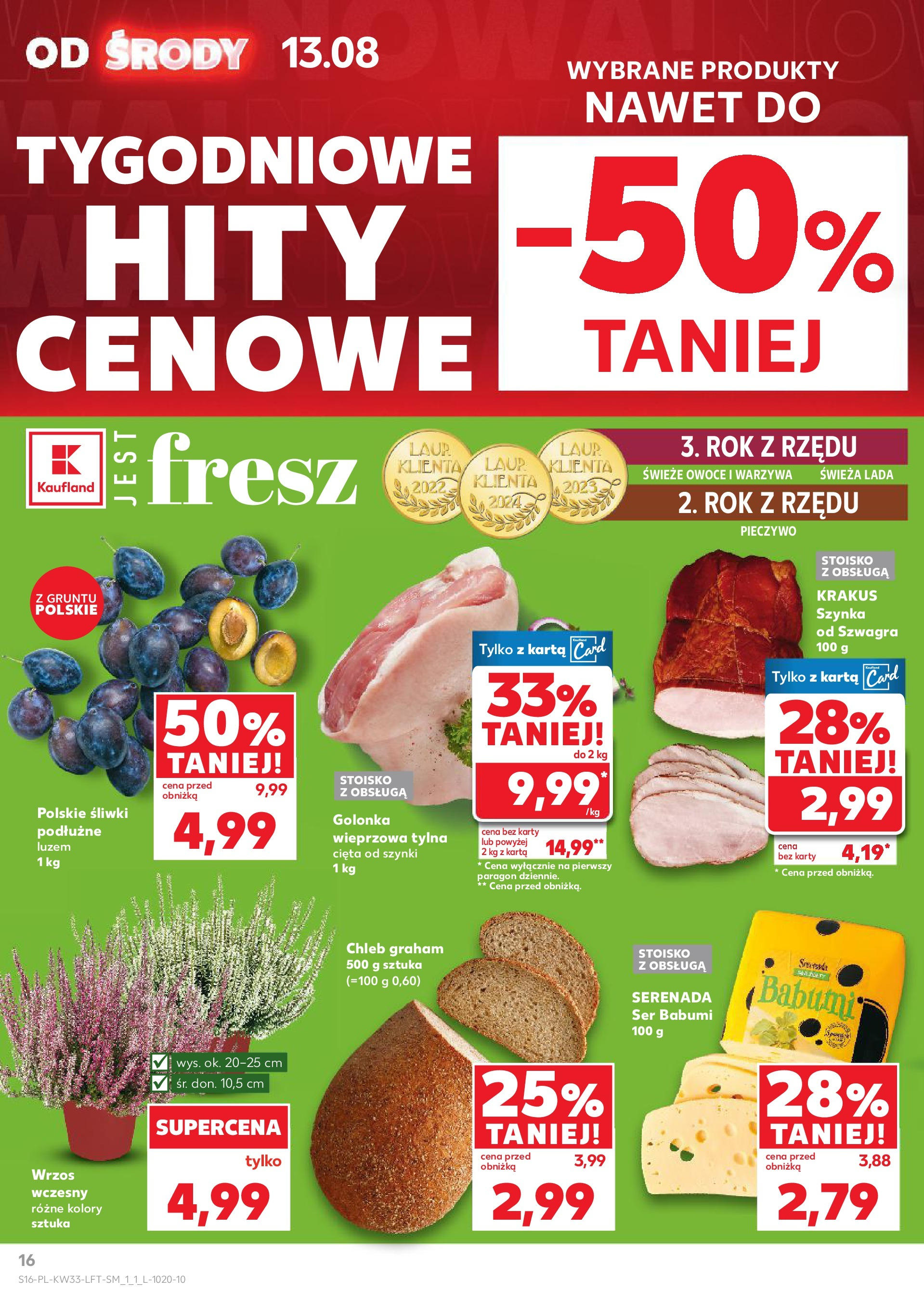 KAUFLAND gazetka ważna od 13.08.2025 do 20.08.2025 strona 16