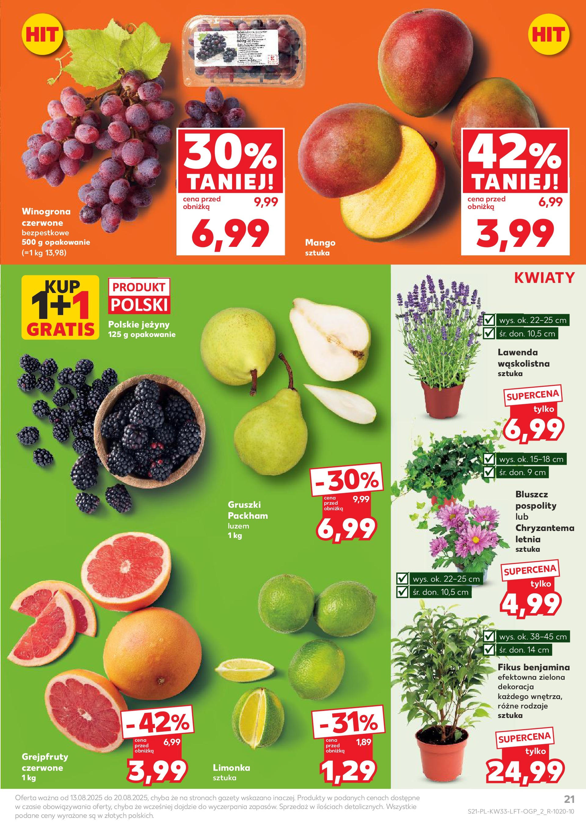 KAUFLAND gazetka ważna od 13.08.2025 do 20.08.2025 strona 21