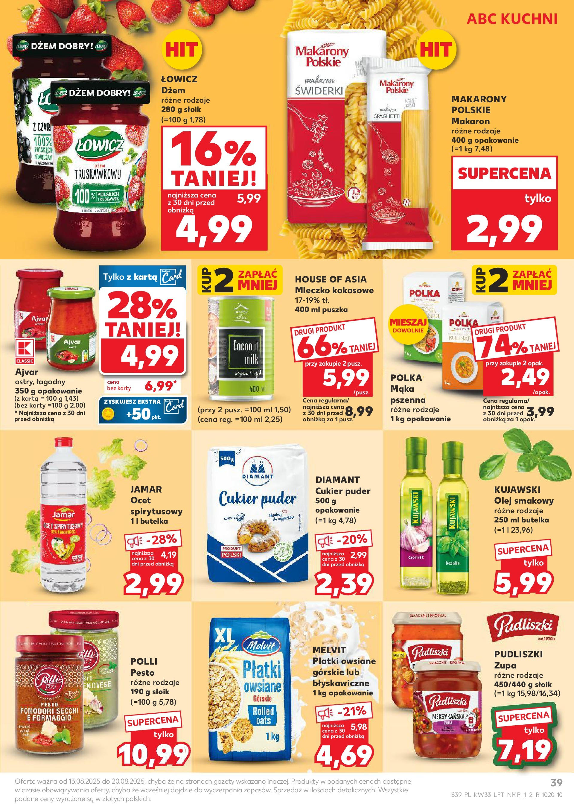 KAUFLAND gazetka ważna od 13.08.2025 do 20.08.2025 strona 39