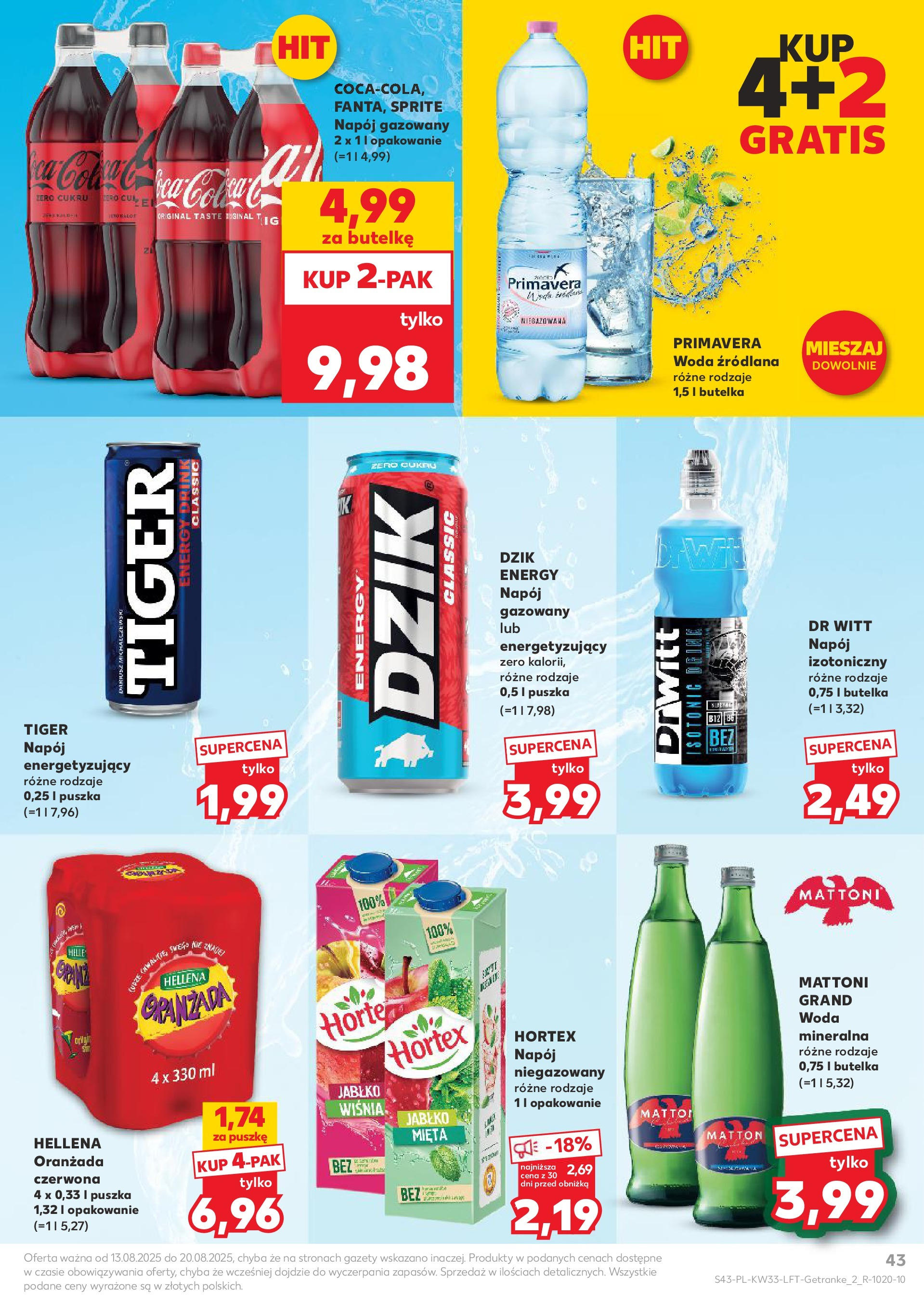 KAUFLAND gazetka ważna od 13.08.2025 do 20.08.2025 strona 43