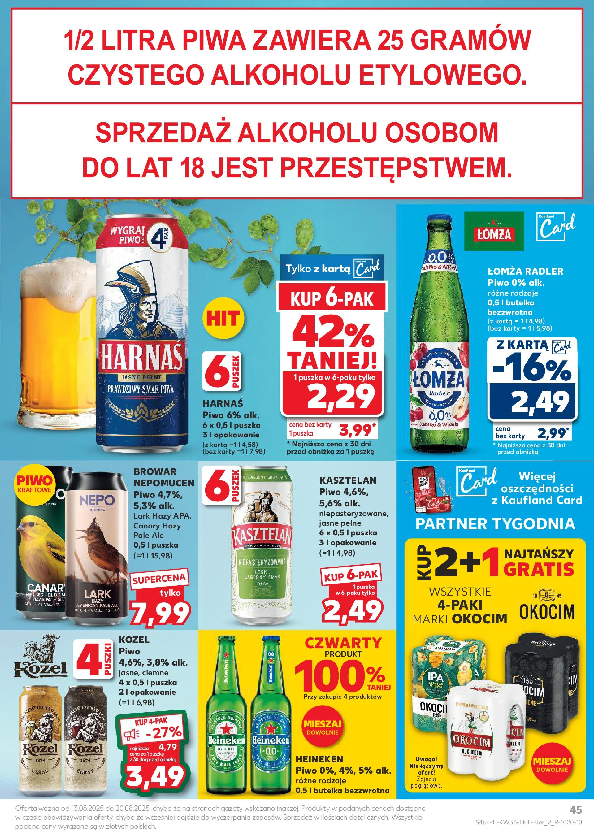KAUFLAND gazetka ważna od 13.08.2025 do 20.08.2025 strona 45