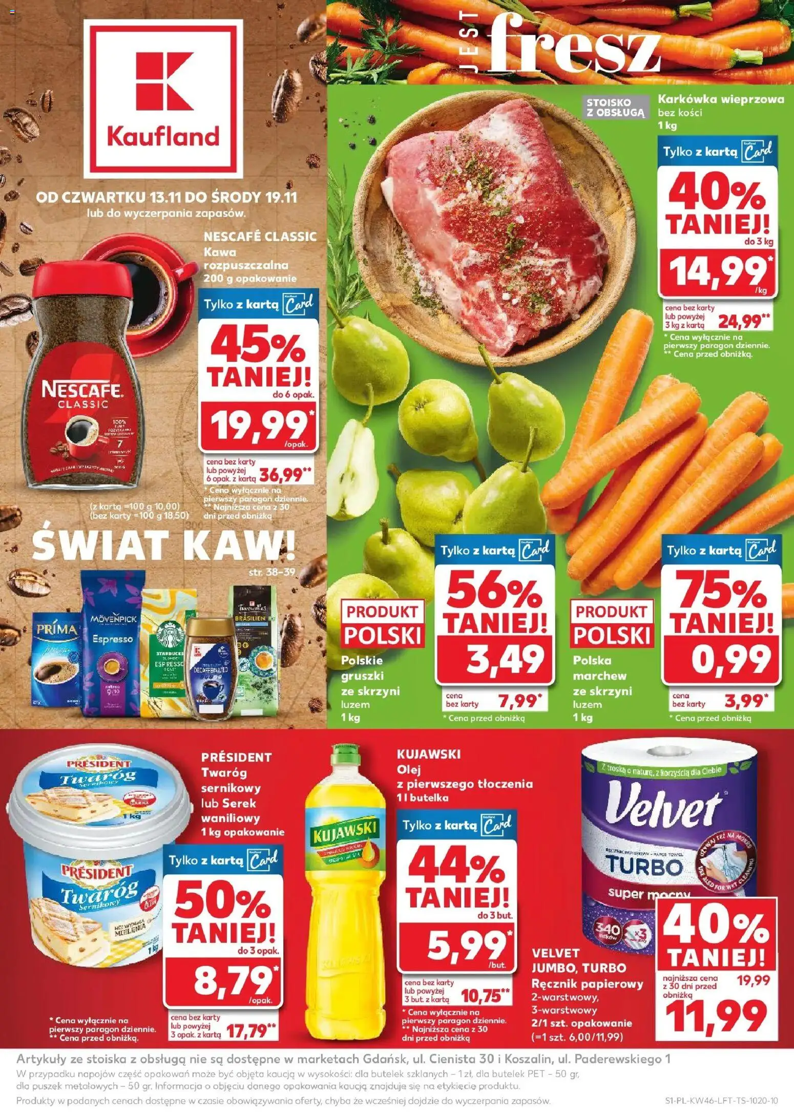 Kaufland gazetka ważna od 13.11.2025 do 19.11.2025 strona 1