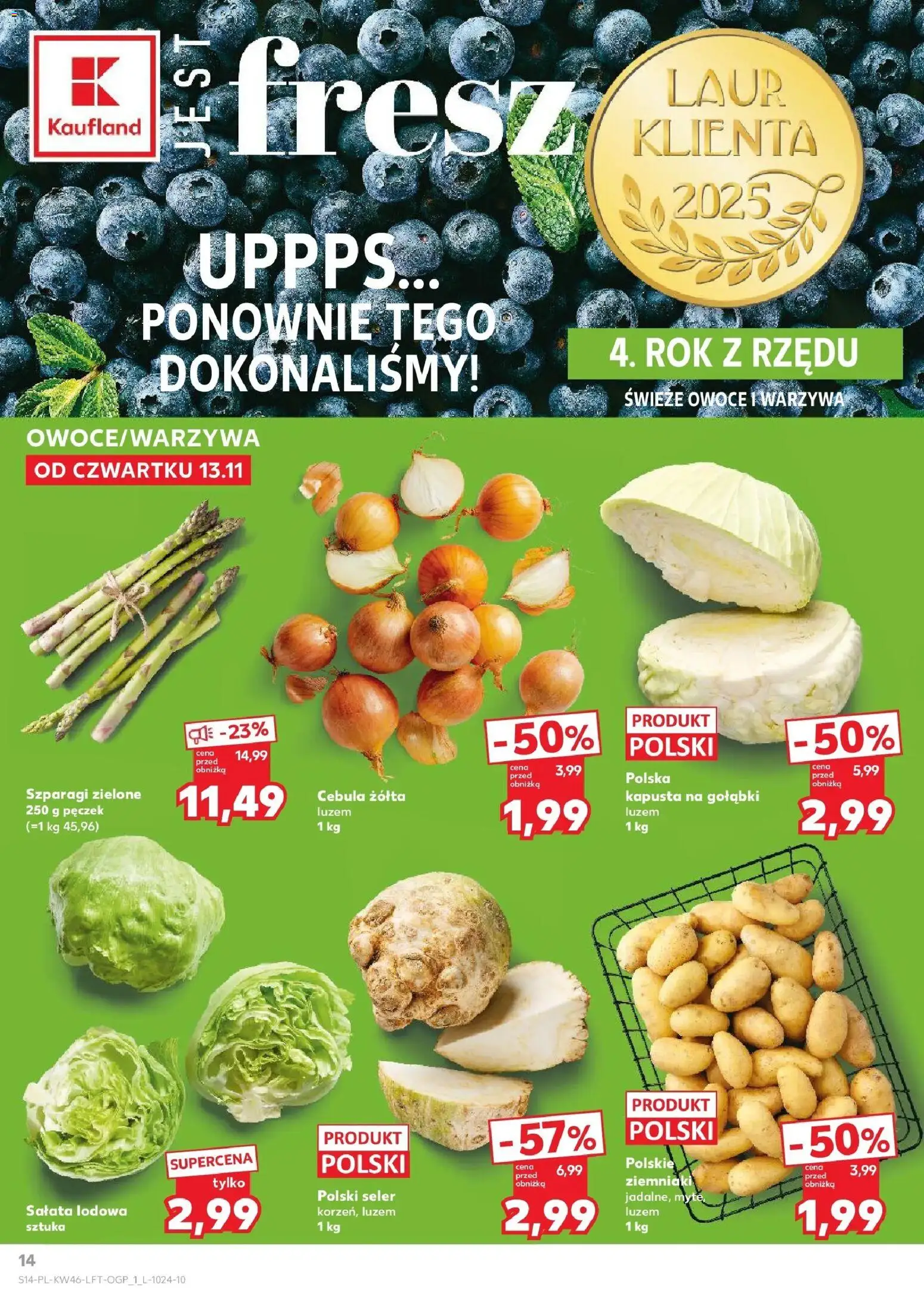 Kaufland gazetka ważna od 13.11.2025 do 19.11.2025 strona 14