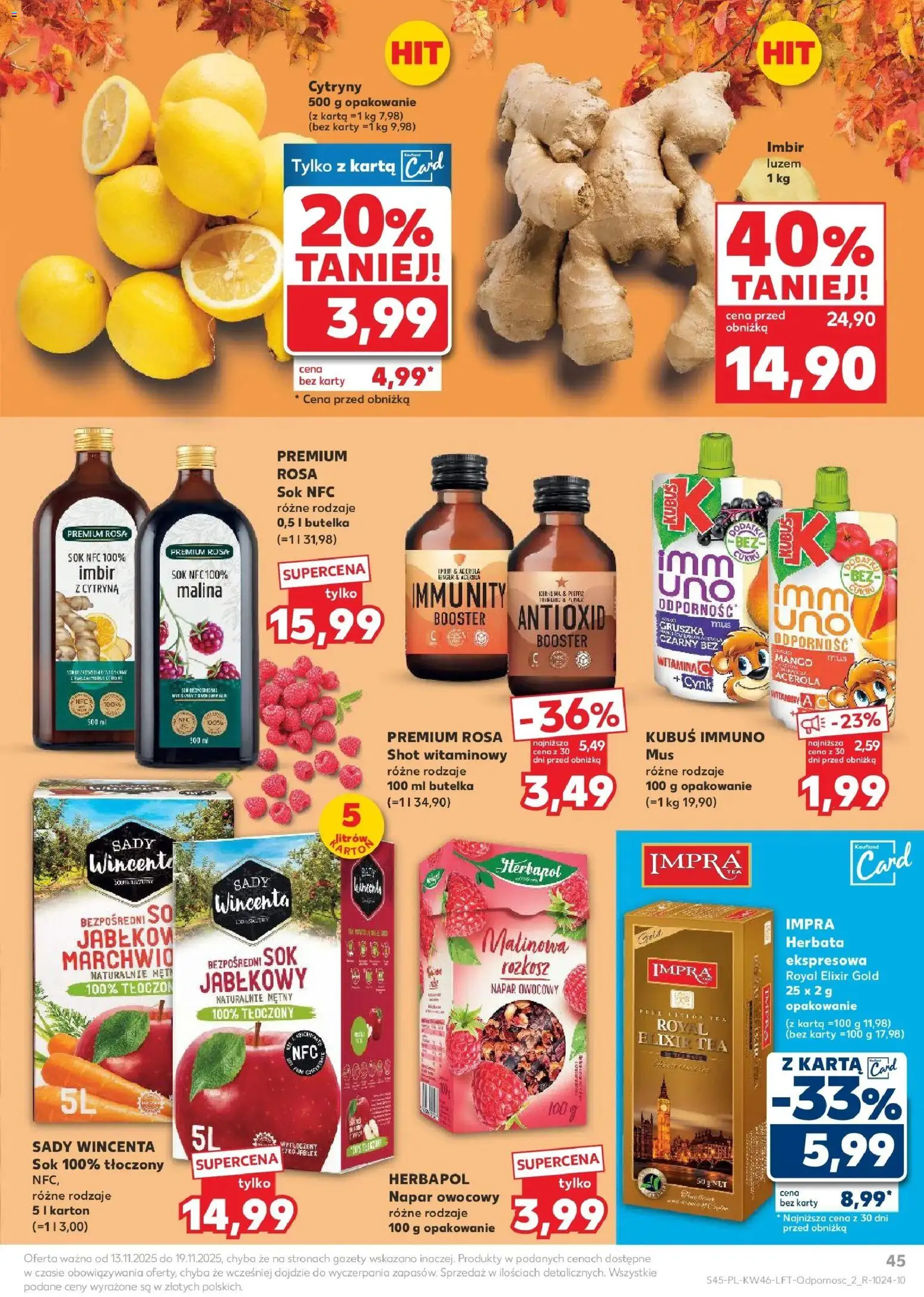 Kaufland gazetka ważna od 13.11.2025 do 19.11.2025 strona 44