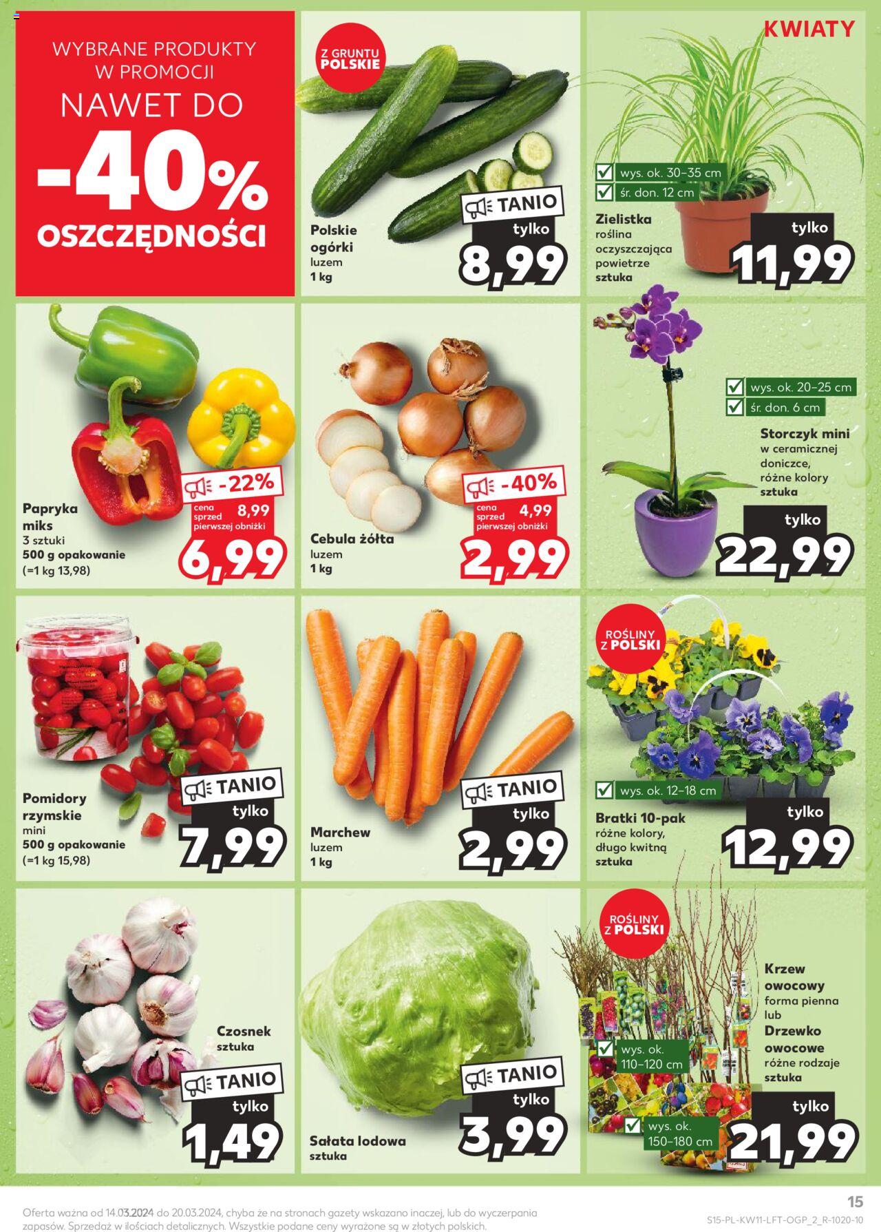 KAUFLAND gazetka ważna od 14.03.2024 do 20.03.2024 strona 15