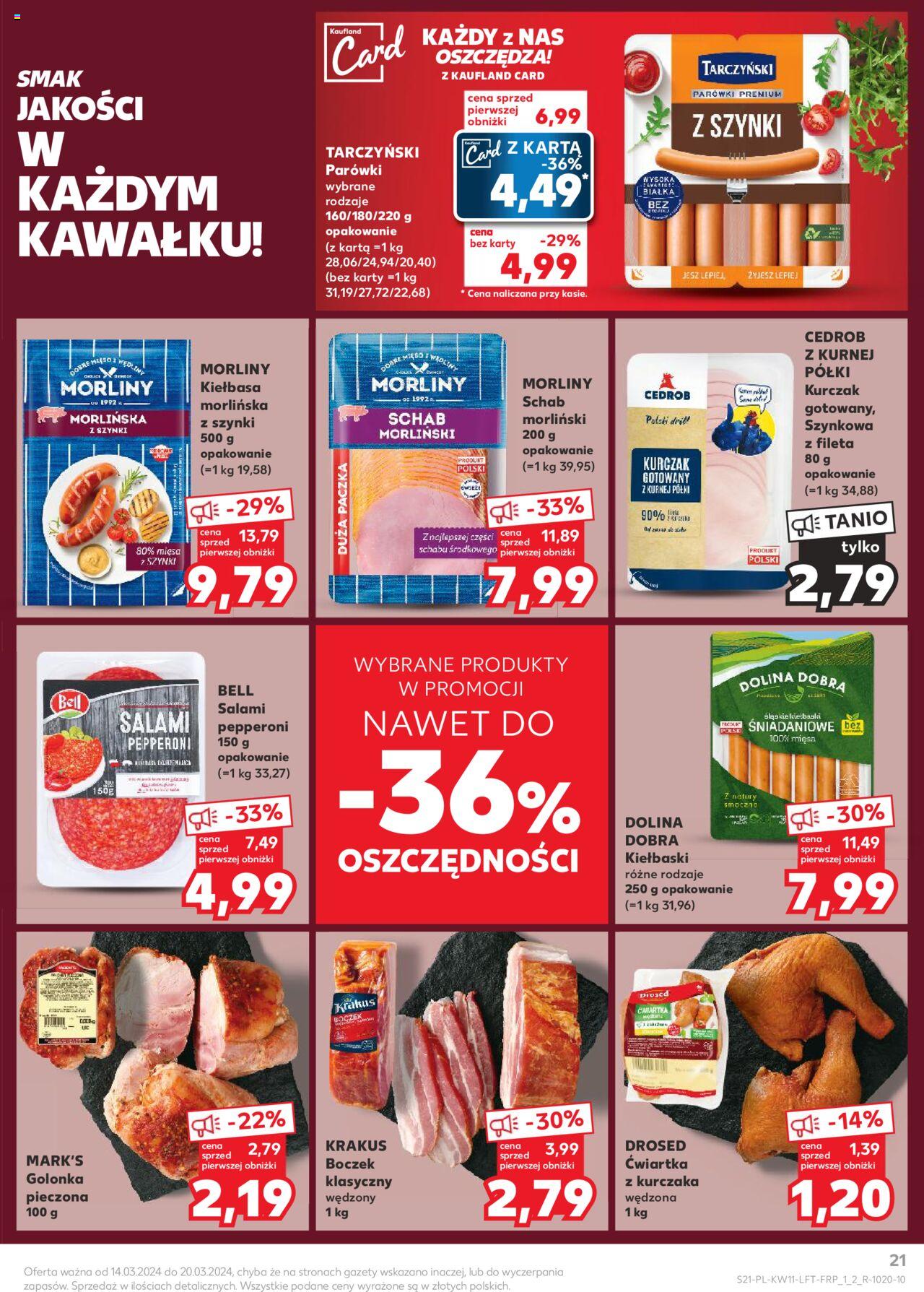 KAUFLAND gazetka ważna od 14.03.2024 do 20.03.2024 strona 21