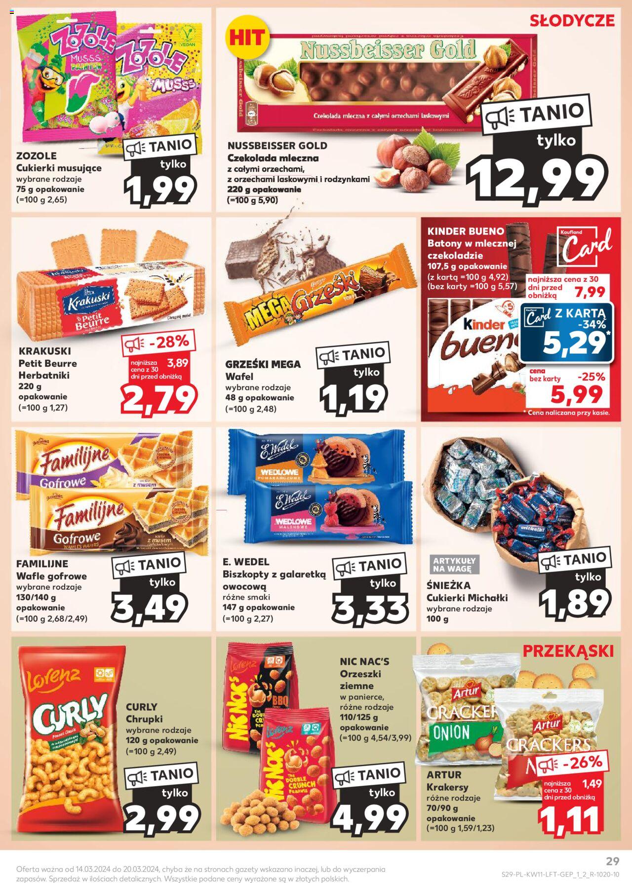 KAUFLAND gazetka ważna od 14.03.2024 do 20.03.2024 strona 29