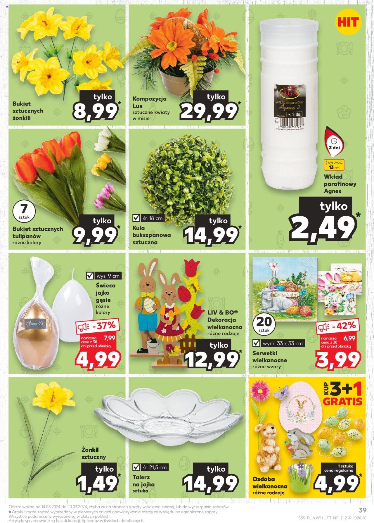 KAUFLAND gazetka ważna od 14.03.2024 do 20.03.2024 strona 39