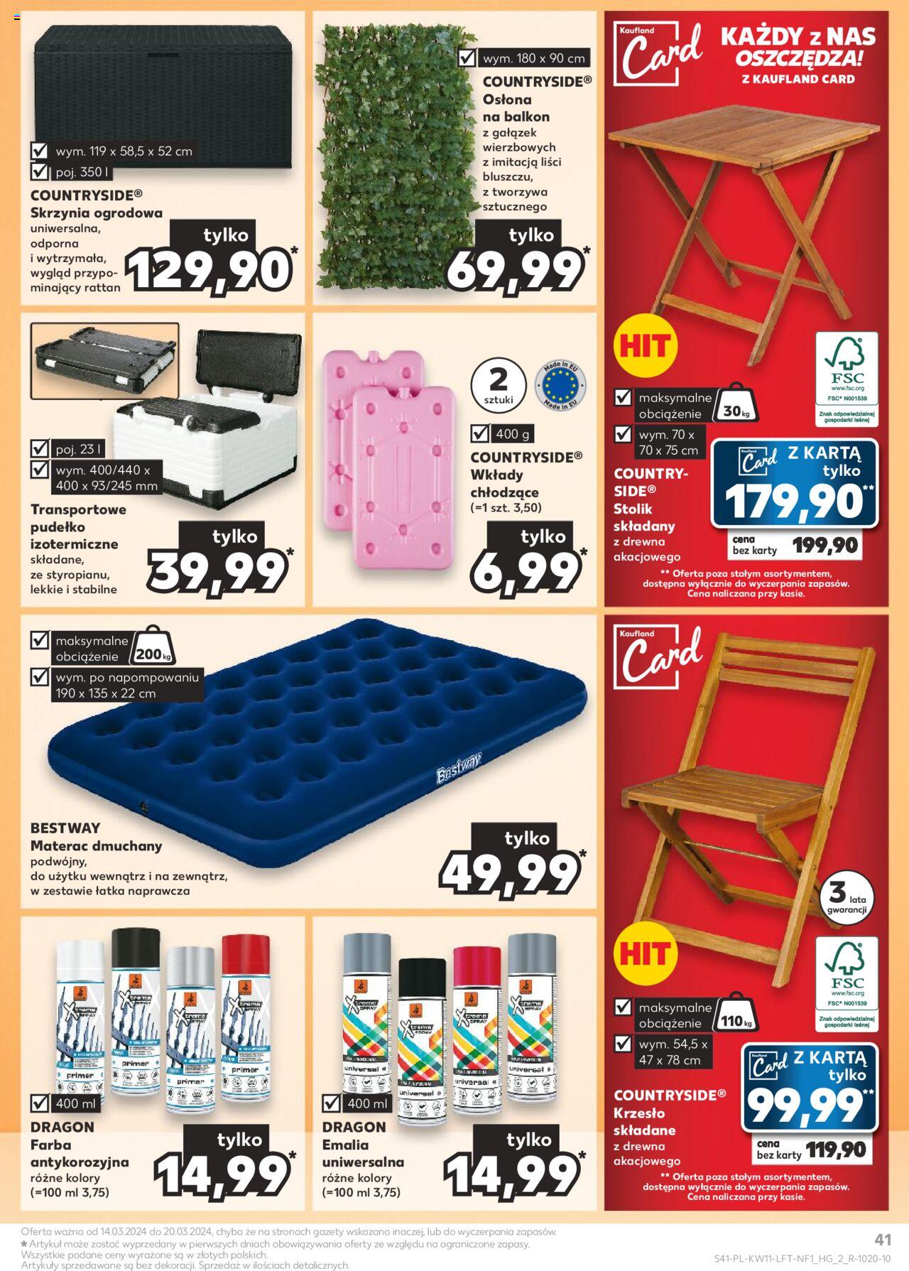 KAUFLAND gazetka ważna od 14.03.2024 do 20.03.2024 strona 41