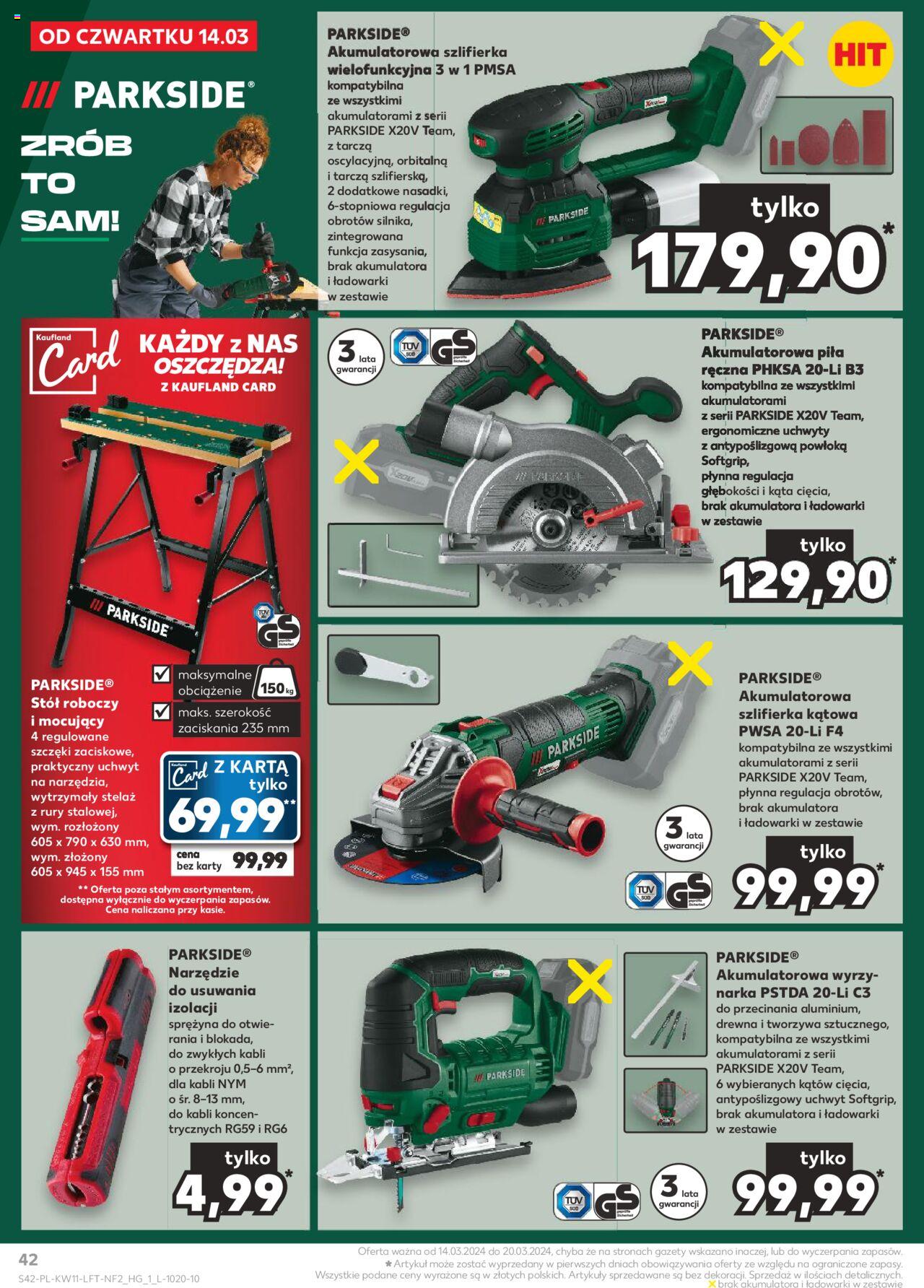 KAUFLAND gazetka ważna od 14.03.2024 do 20.03.2024 strona 42