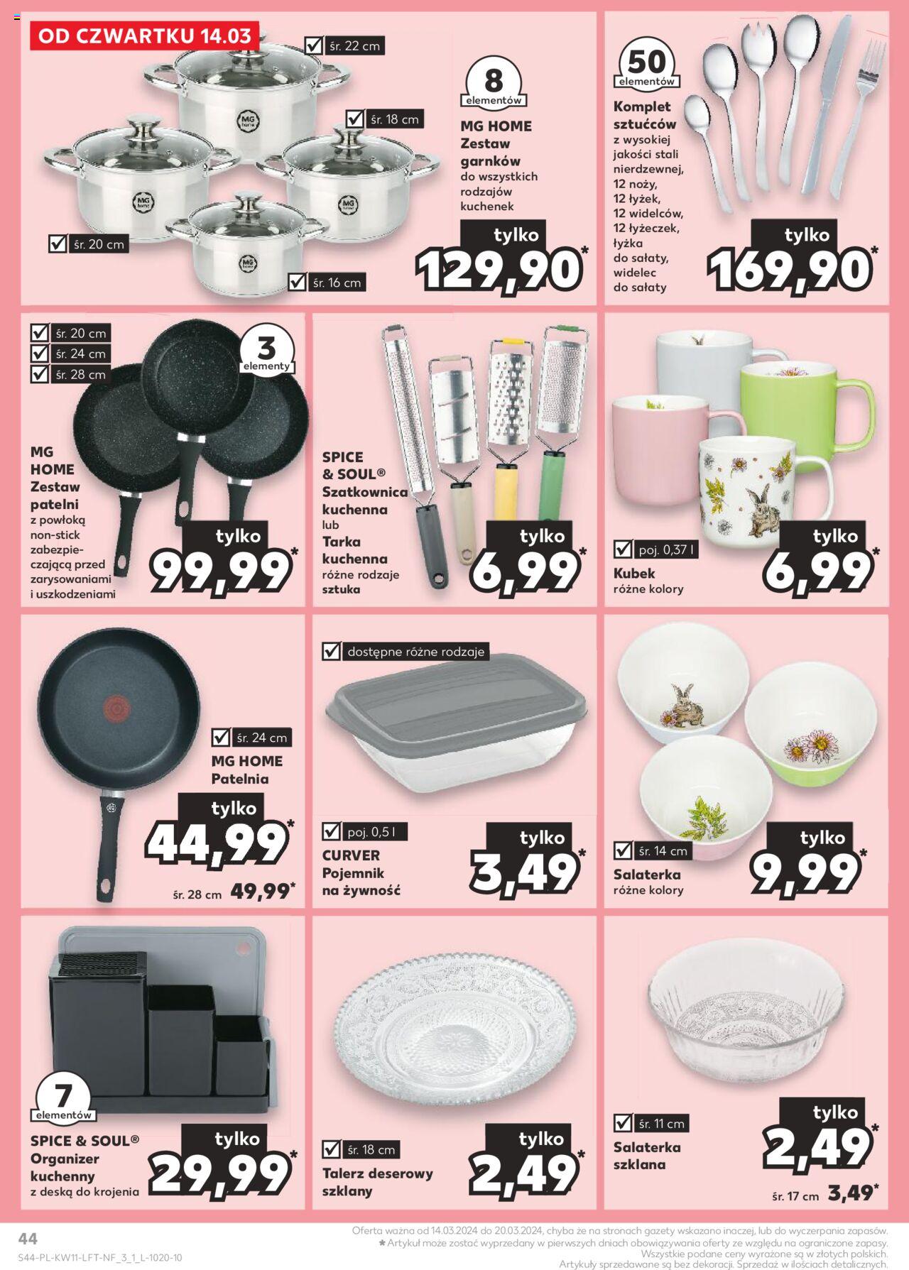 KAUFLAND gazetka ważna od 14.03.2024 do 20.03.2024 strona 44