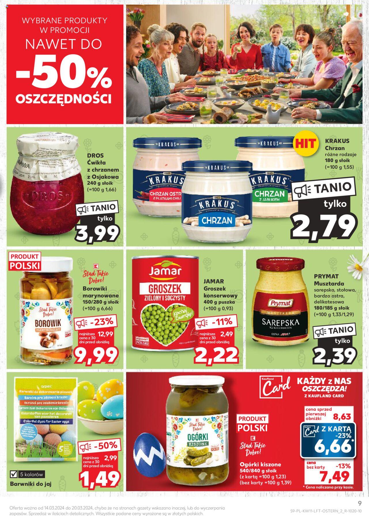 KAUFLAND gazetka ważna od 14.03.2024 do 20.03.2024 strona 9
