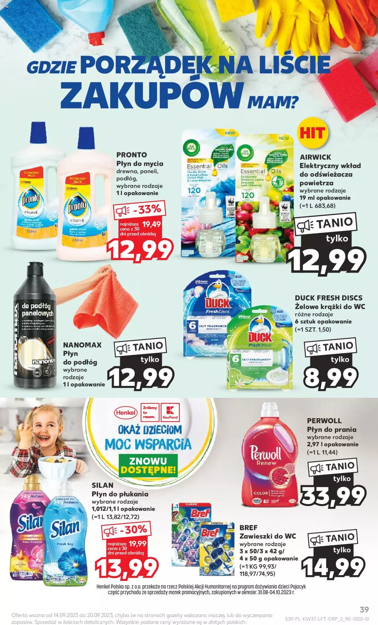 KAUFLAND gazetka ważna od 14.09.2023 do 20.09.2023 strona 39